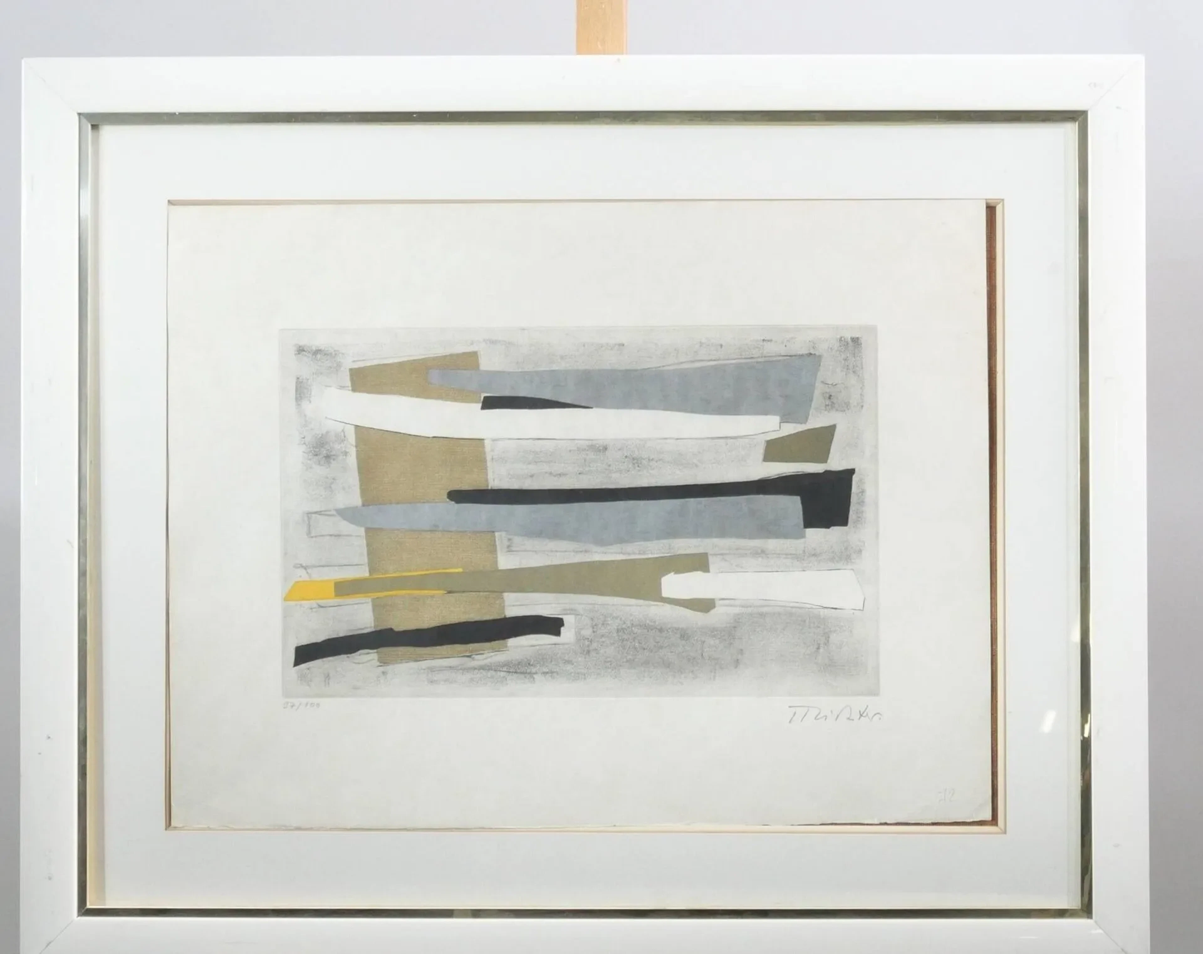 RICHTER (Hans). Sur une jambe I. 1974. - Lot 240