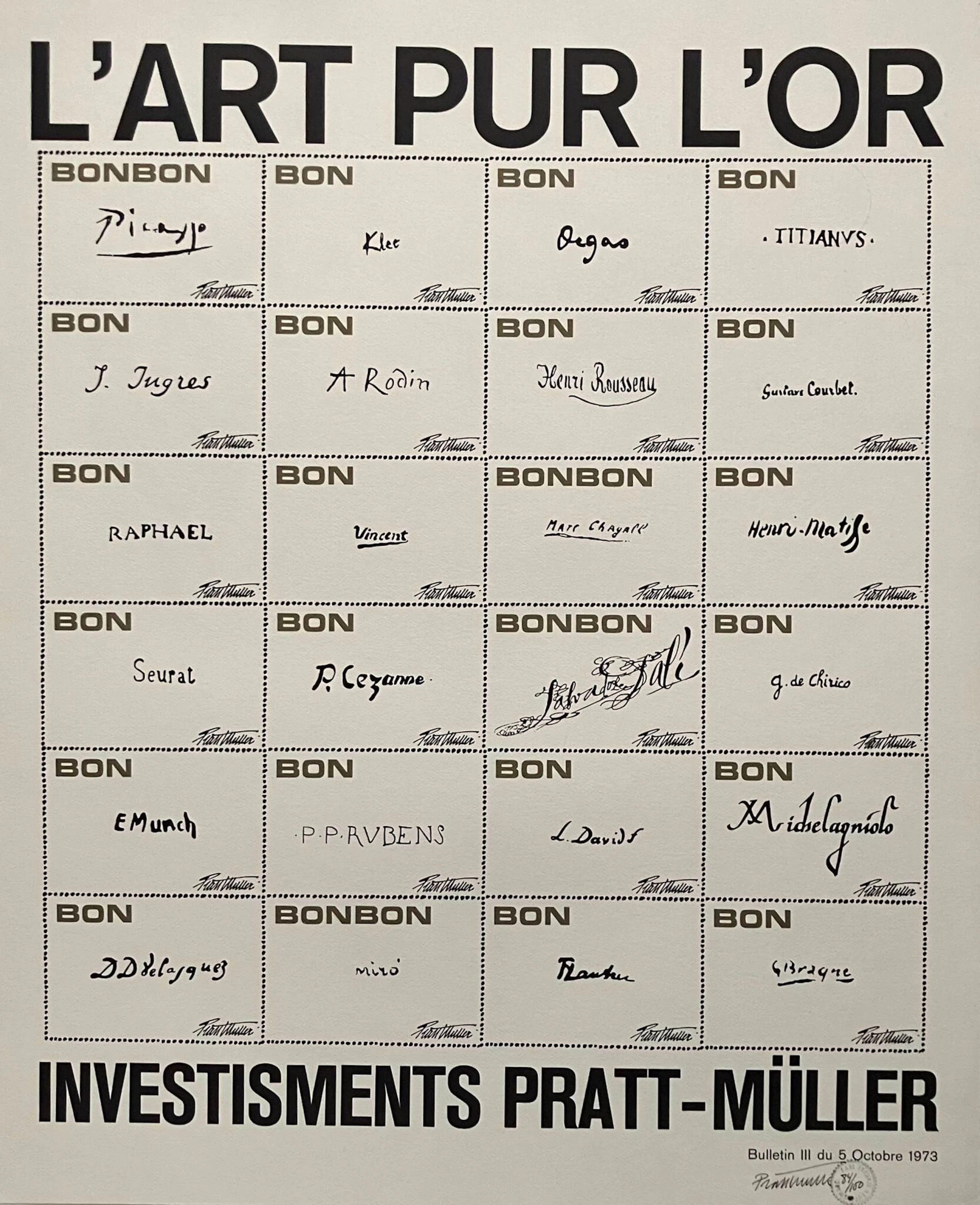 Carl Fredrik Reuterswärd - Lot 713