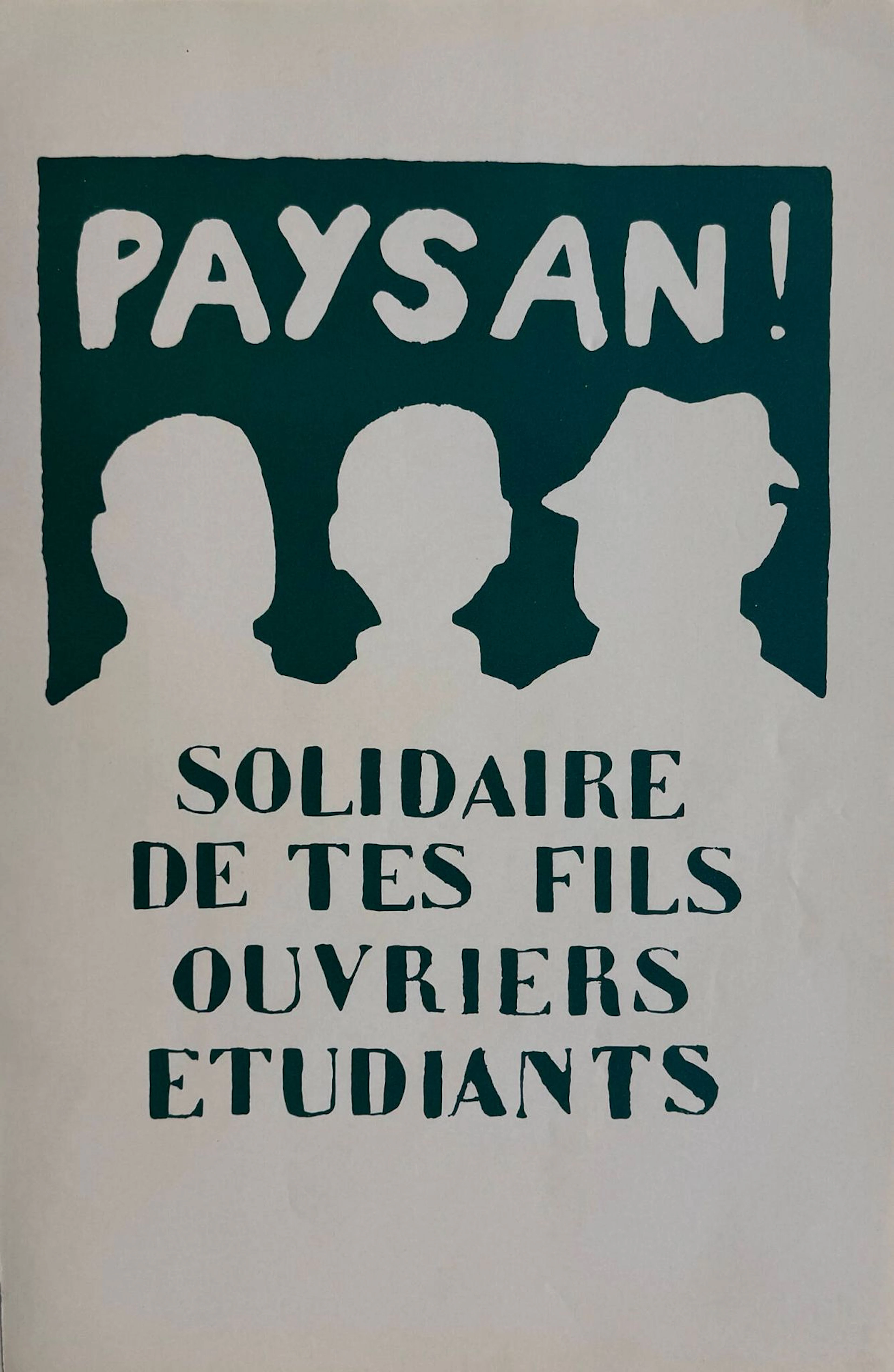MAY '68 - POSTER - Lot 97