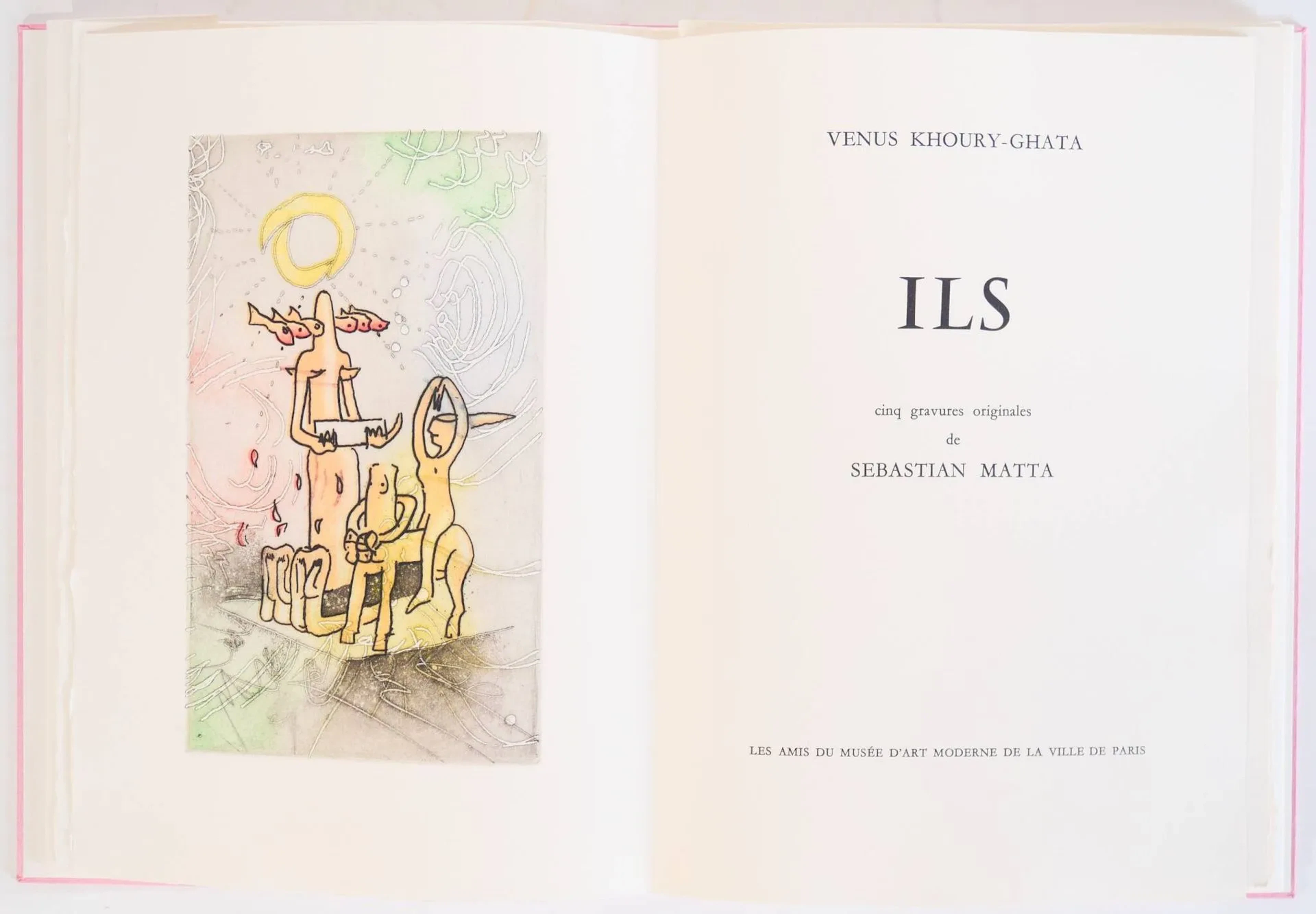 [MATTA (Sebastian)]. KHOURY-GHATA (Venus). They. Paris, Amis - Lot 143