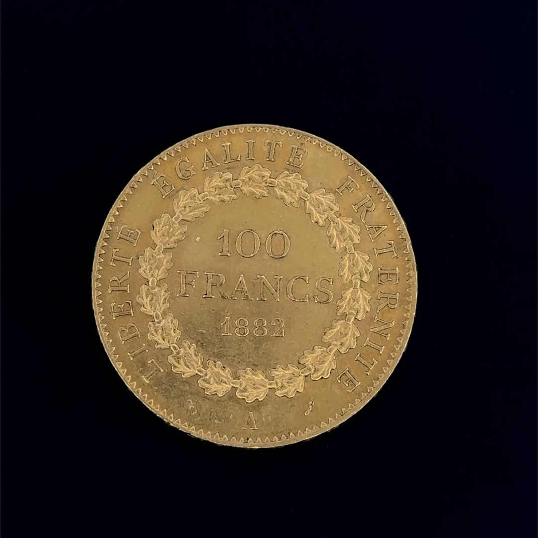 Third Republic - 100 Francs, 1882, Paris, "Genius" - Lot 139