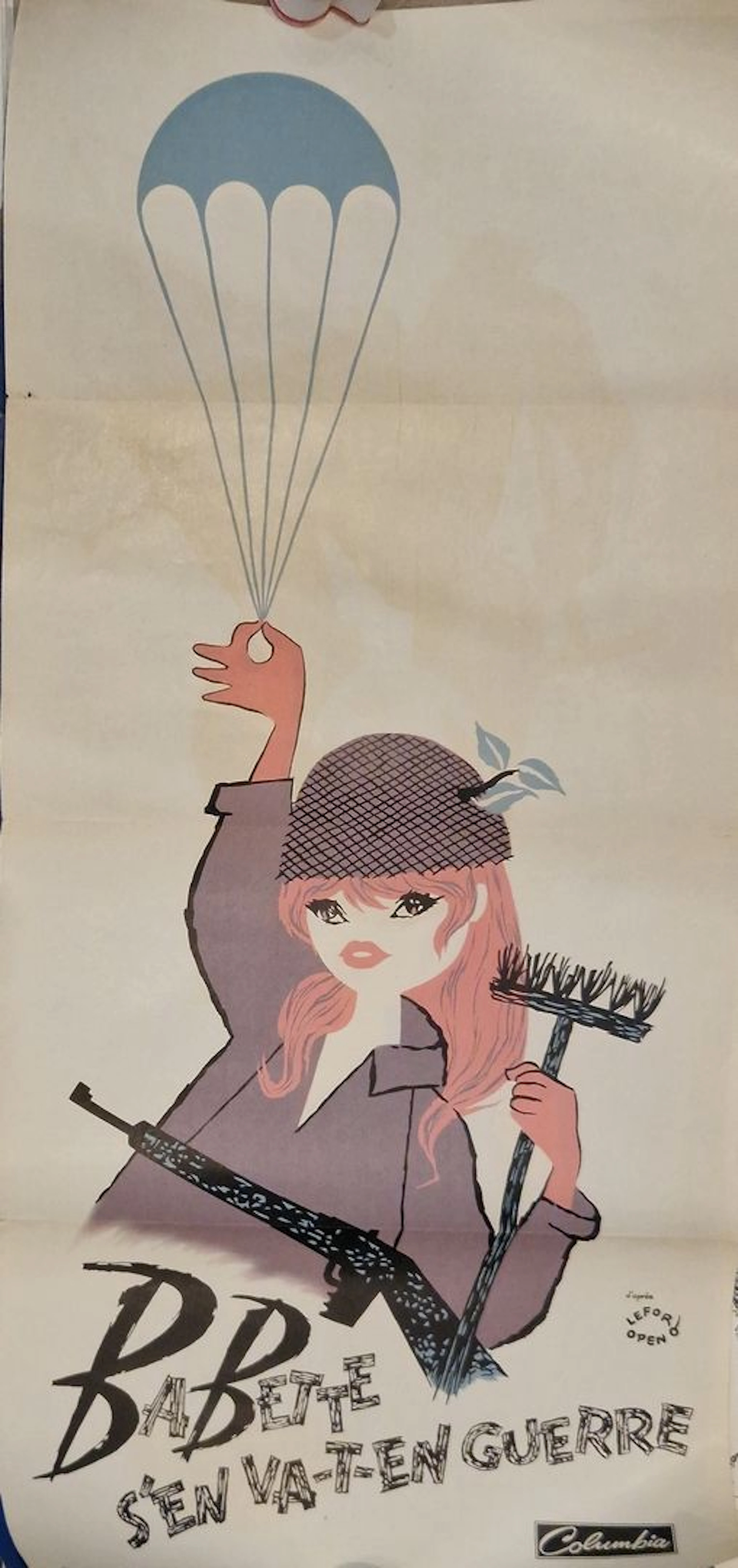 [BRIGITTE BARDOT - MOVIE POSTER] - Lot 24