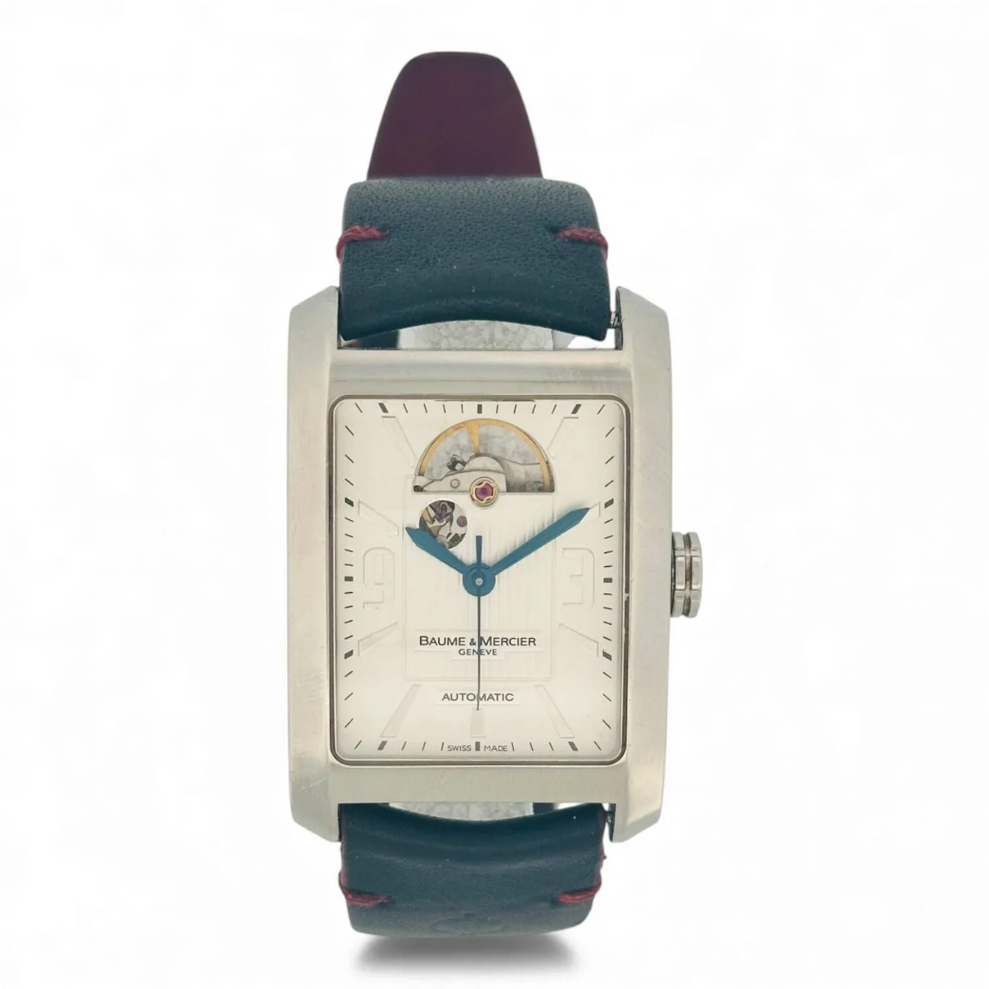 BAUME & MERCIER HAMPTON XL OPEN HEART - Lot 185
