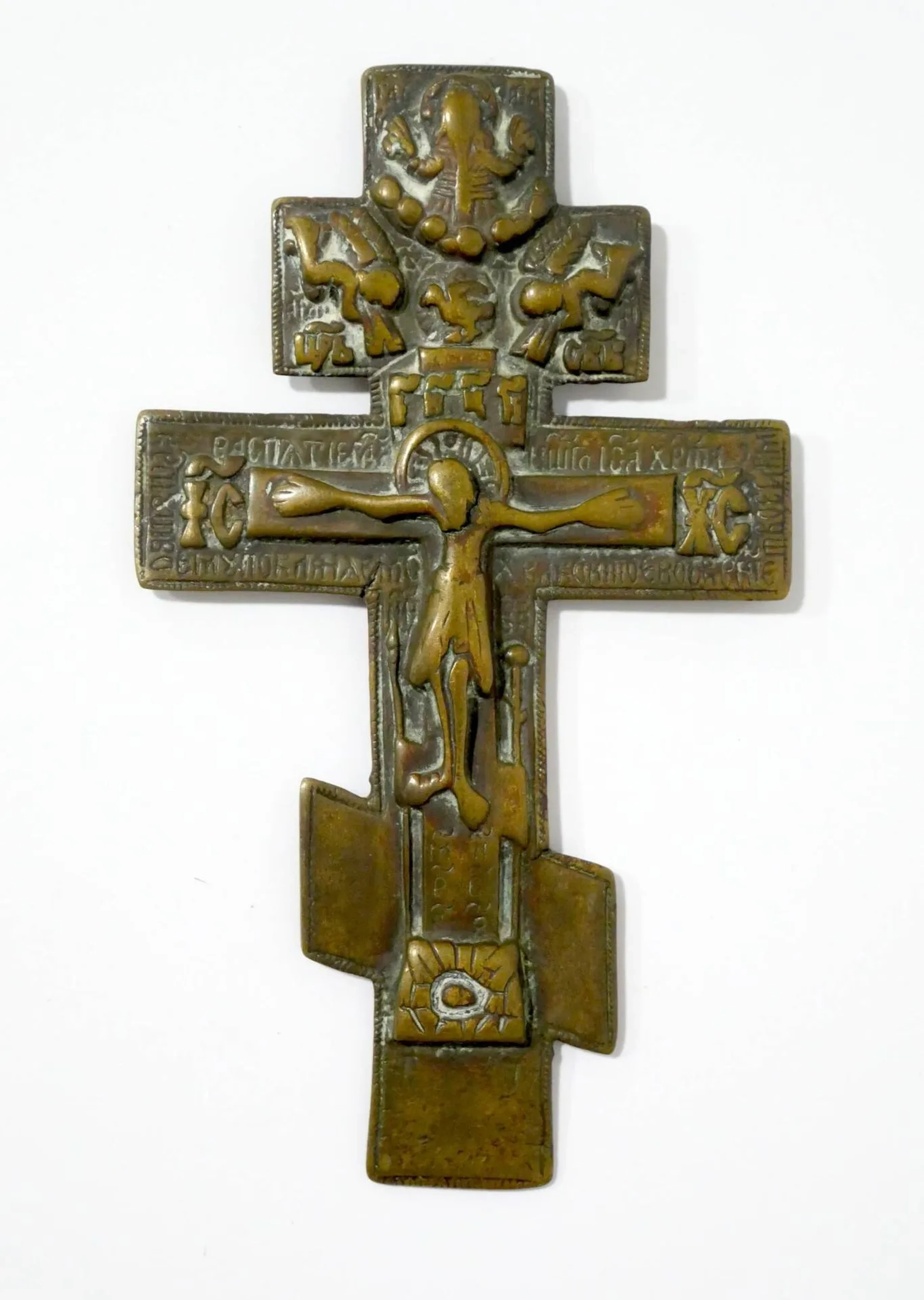 Bronze crucifix - Lot 102