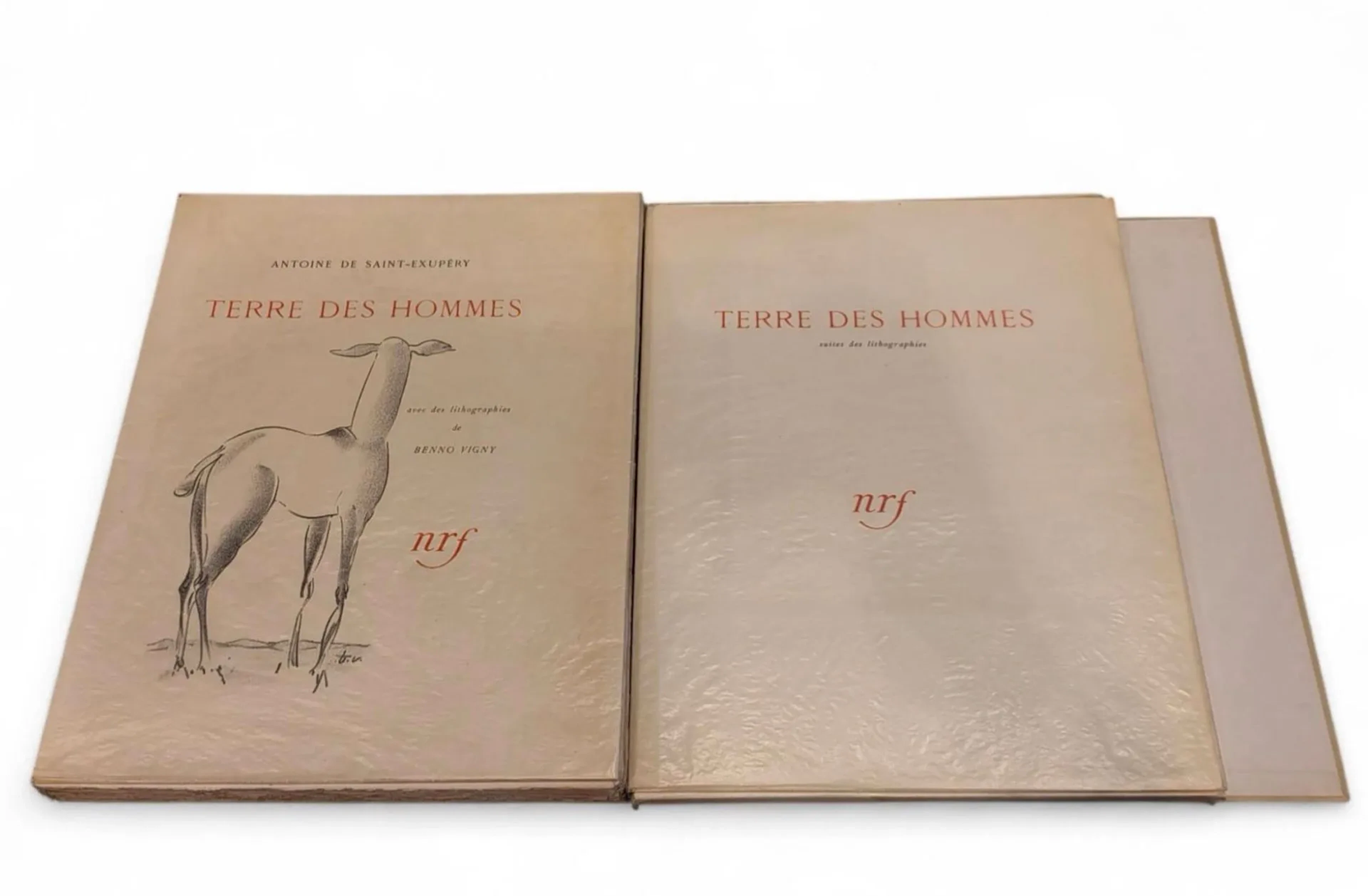 SAINT-EXUPERY (de), Antoine Terre des Hommes, illustrations - Lot 430