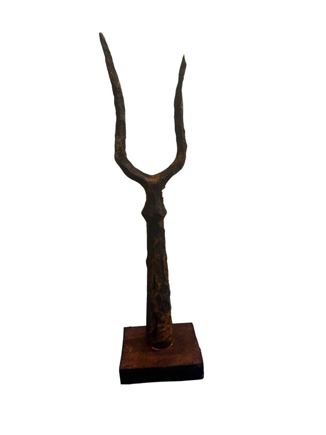 Wrought iron fourquine iron for harquebus. - Lot 58