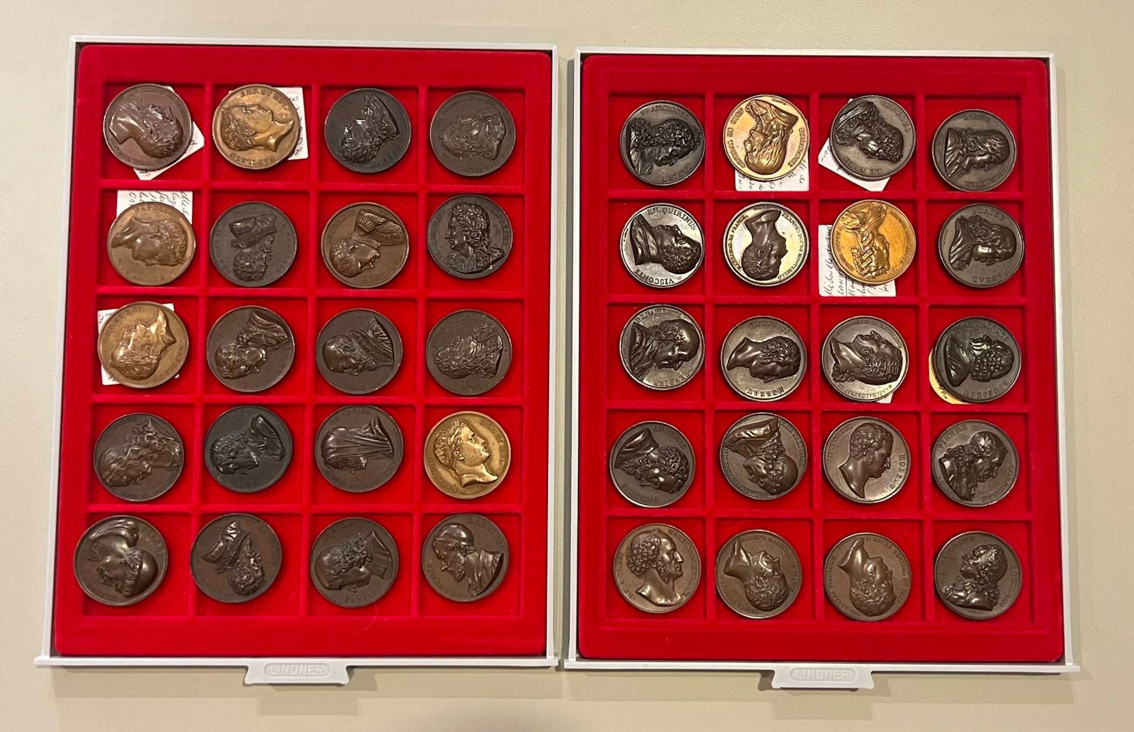 Un ensemble de 40 médailles en bronze XIXe siècle, Galerie m - Lot 60