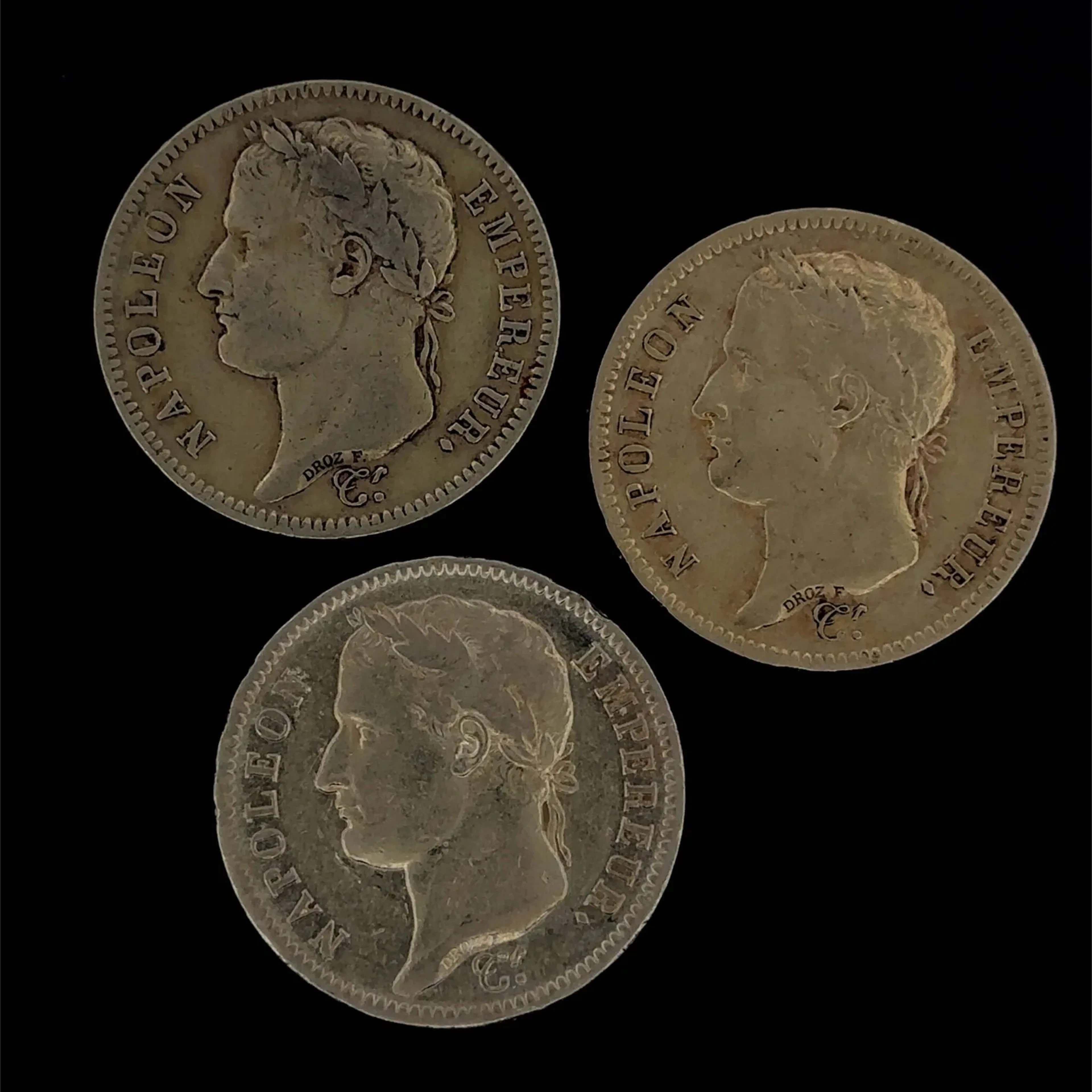 Napoleon I - Set of 3 40-franc coins, 1812, Paris - Lot 118