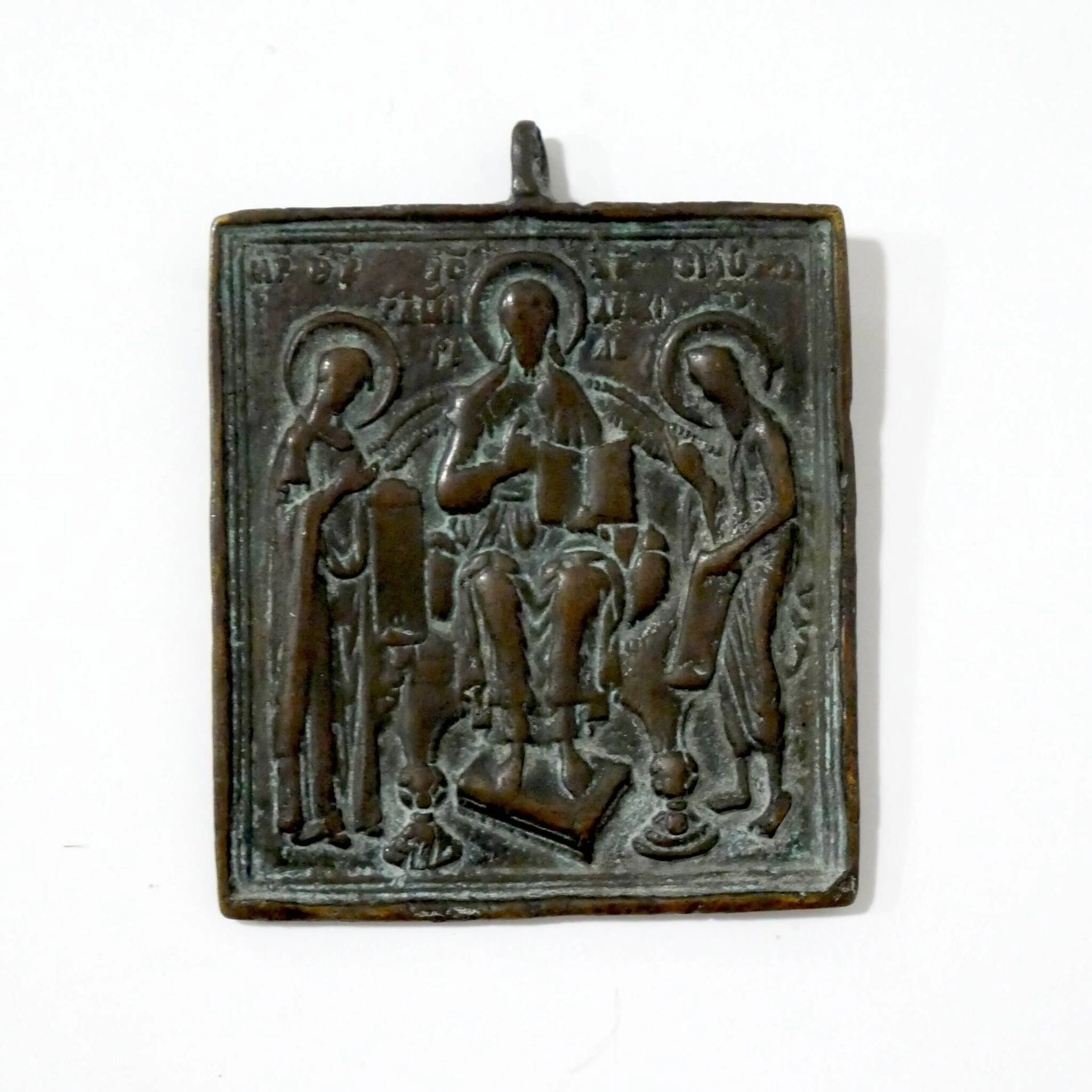 Bronze icon of the Deesis - Lot 142