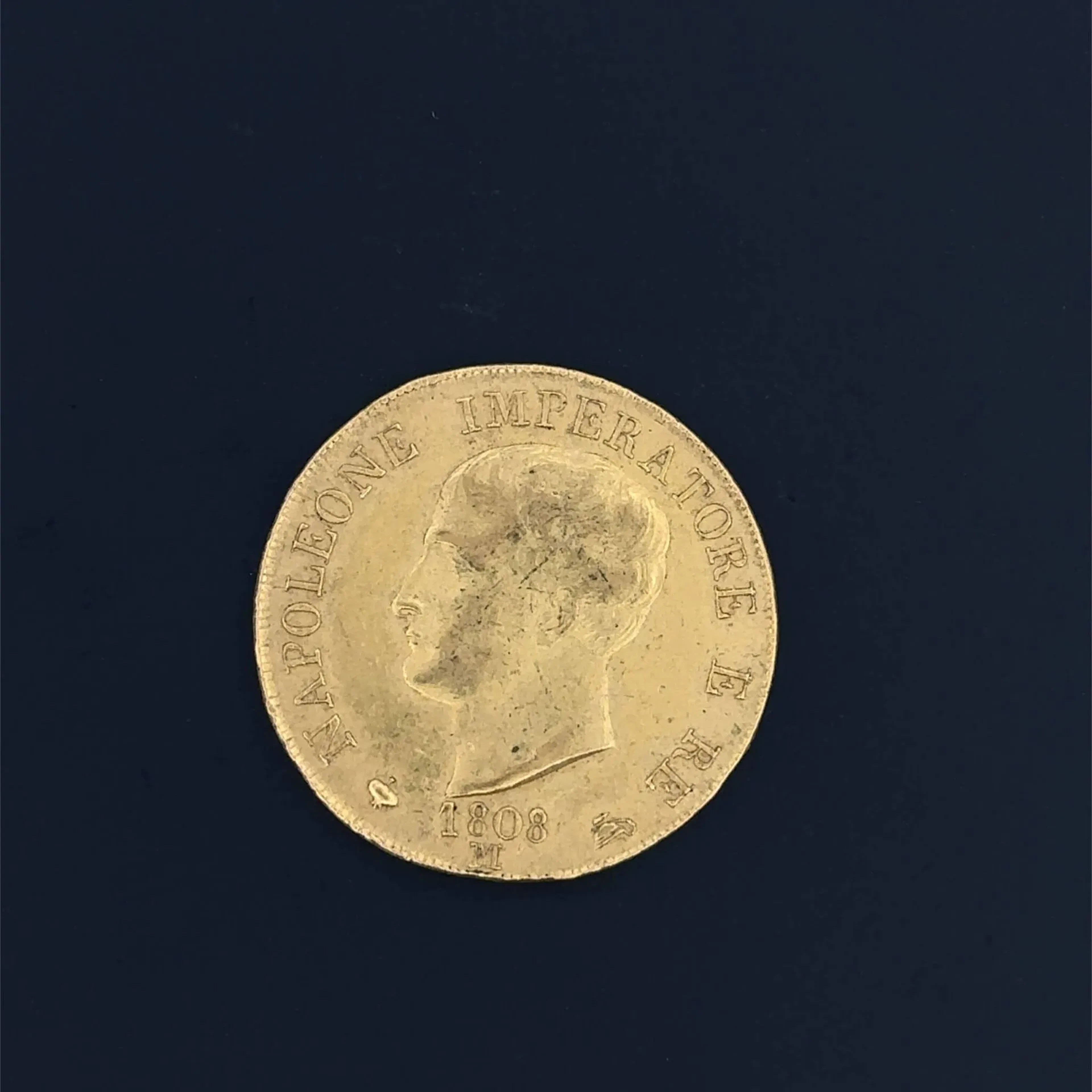 Italy - King Napoleon I - 40 gold lire, 1808, Milan - Lot 39