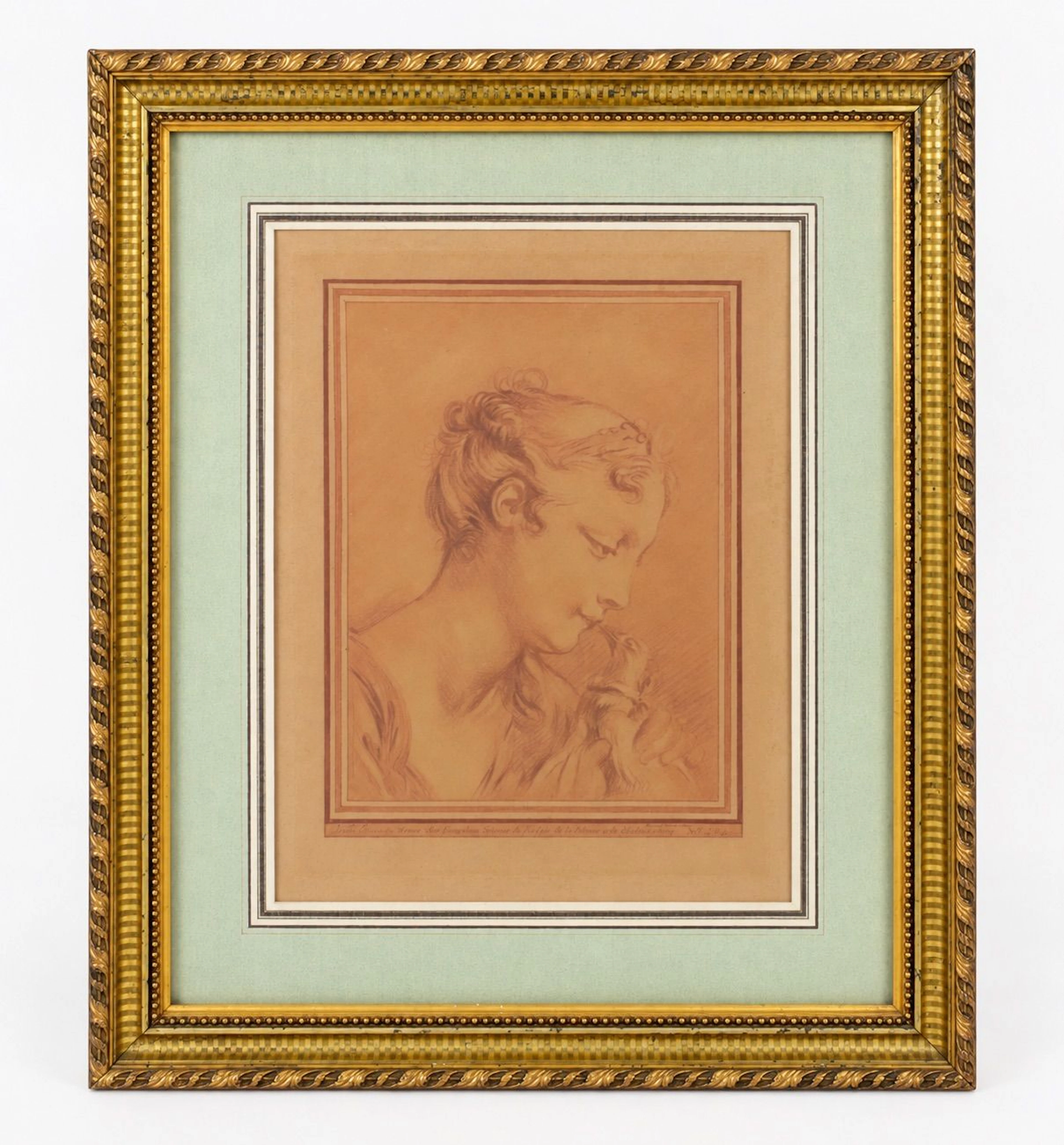 After François BOUCHER, engraved by Gilles DEMARTEAU - Lot 415