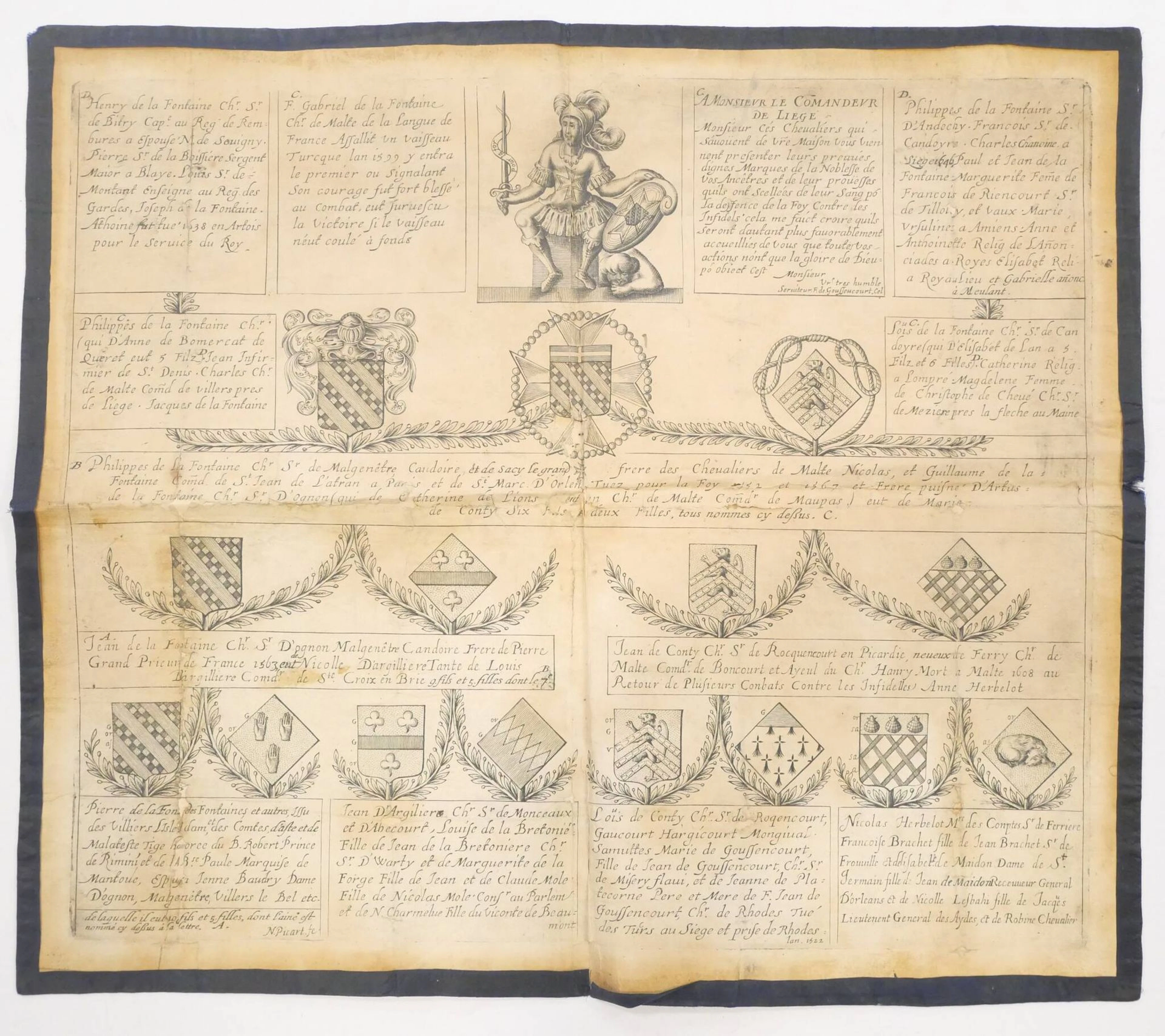 Certificate of Nobility from the Order of Malta - Lot 57