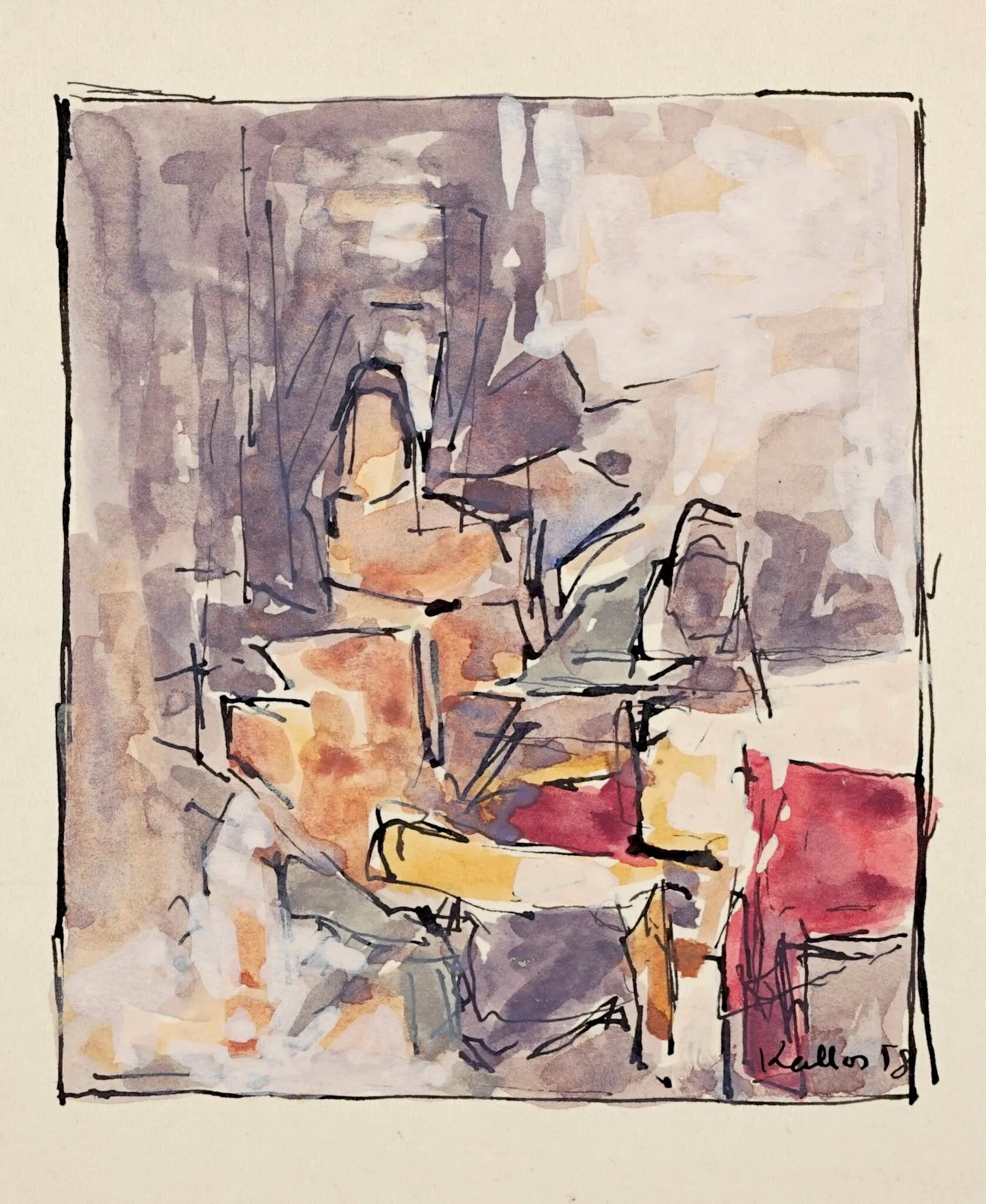 KALLOS Paul, 1928–2001, - Lot 156