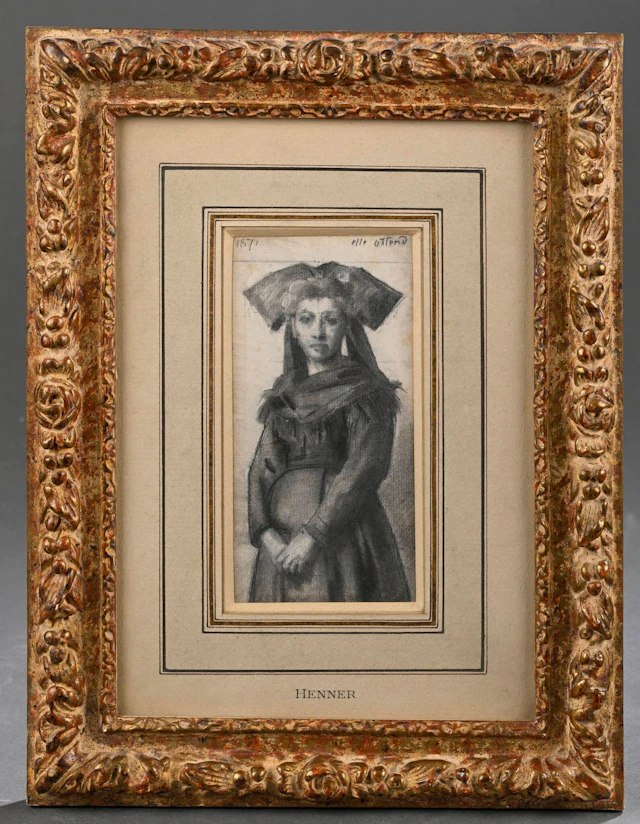 HENNER Jean Jacques, 1829-1905 - Lot 272