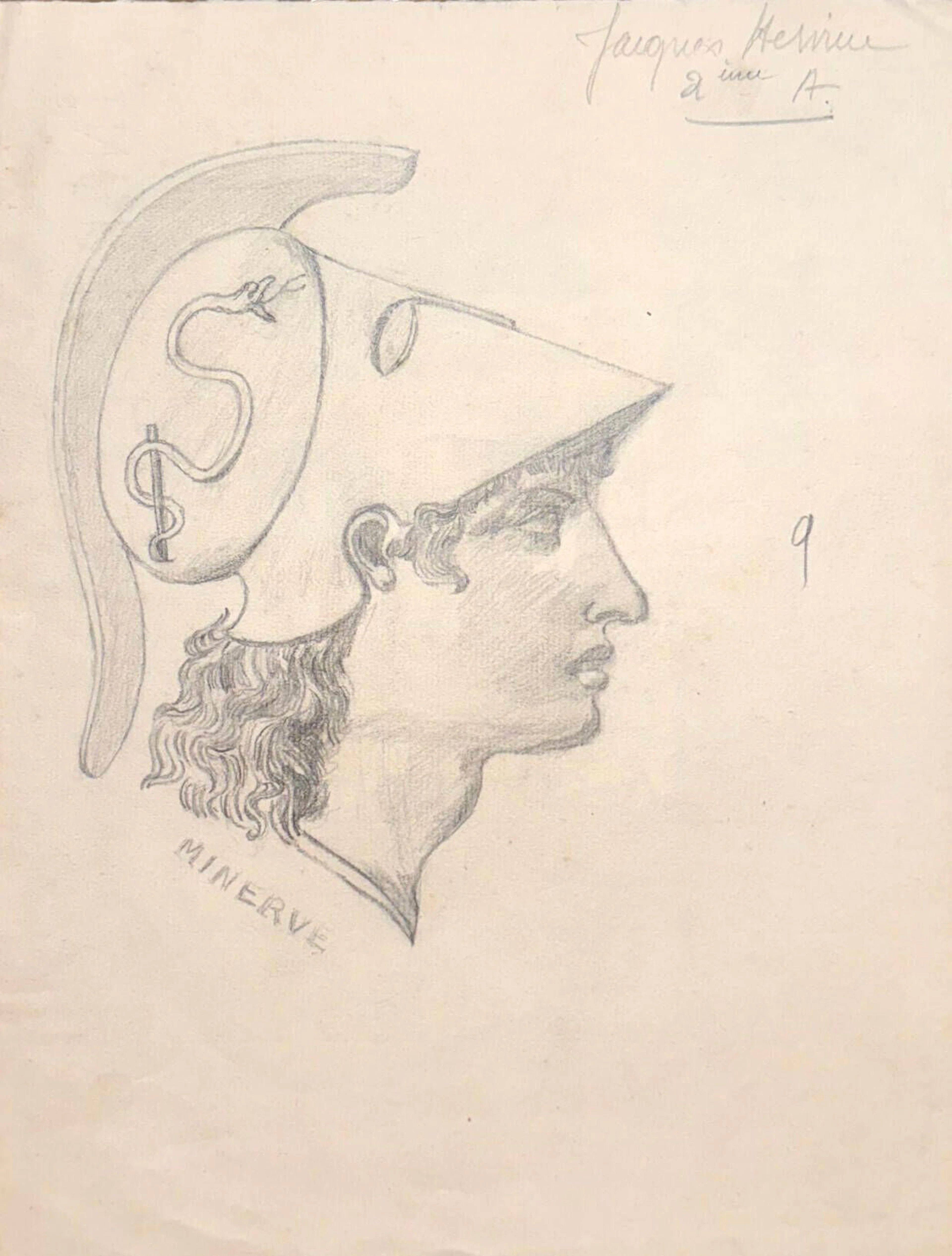 HERVIEU Jacques - (1933-2010), Drawing - Lot 672