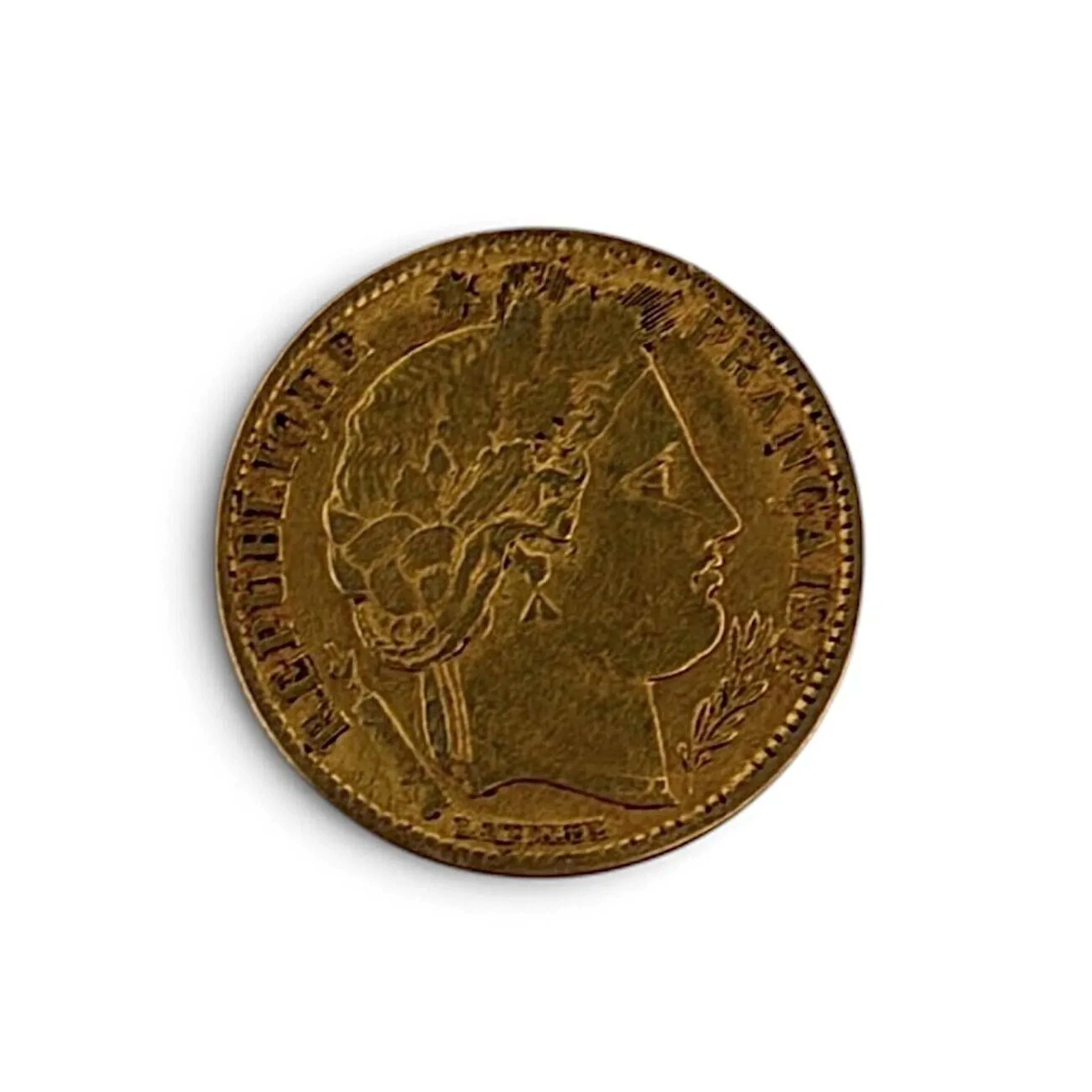 10-franc Ceres gold coin (900) from 1851, A. - Lot 1