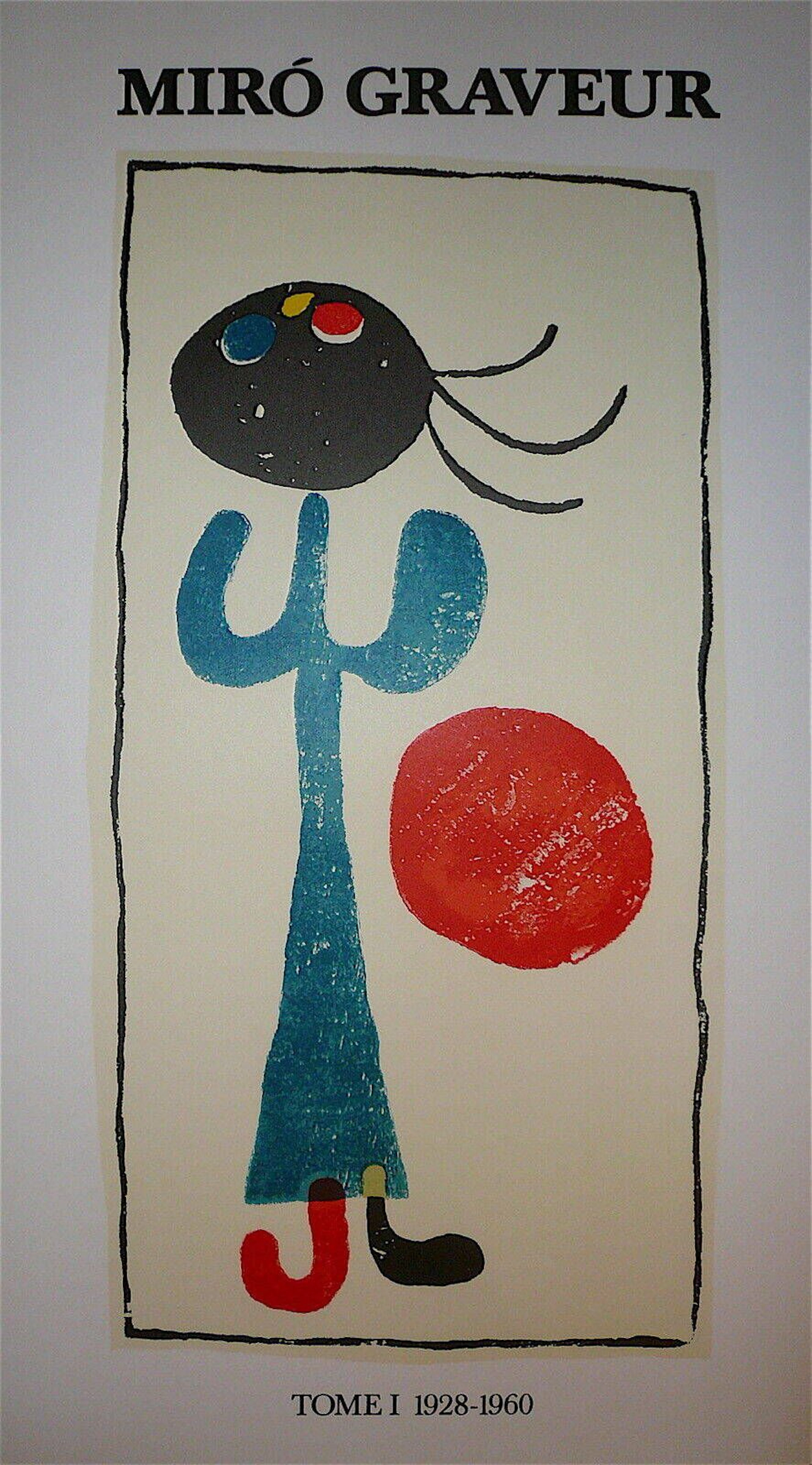 MIRO Joan Poster in lithography, produced for "Miro Graveur" - Lot 103