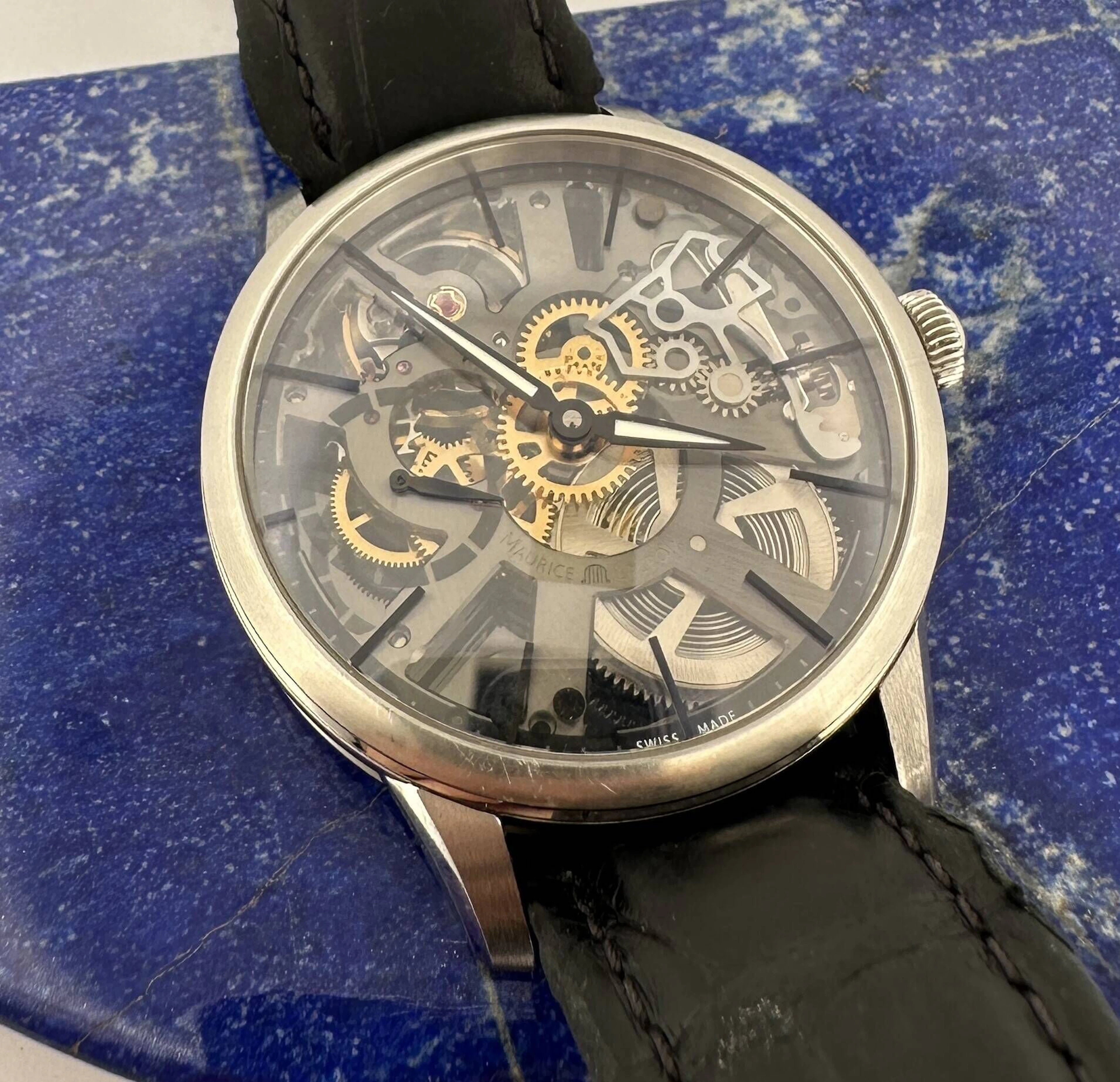 MAURICE LACROIX MASTERPIECE SQUELETTE - Lot 99