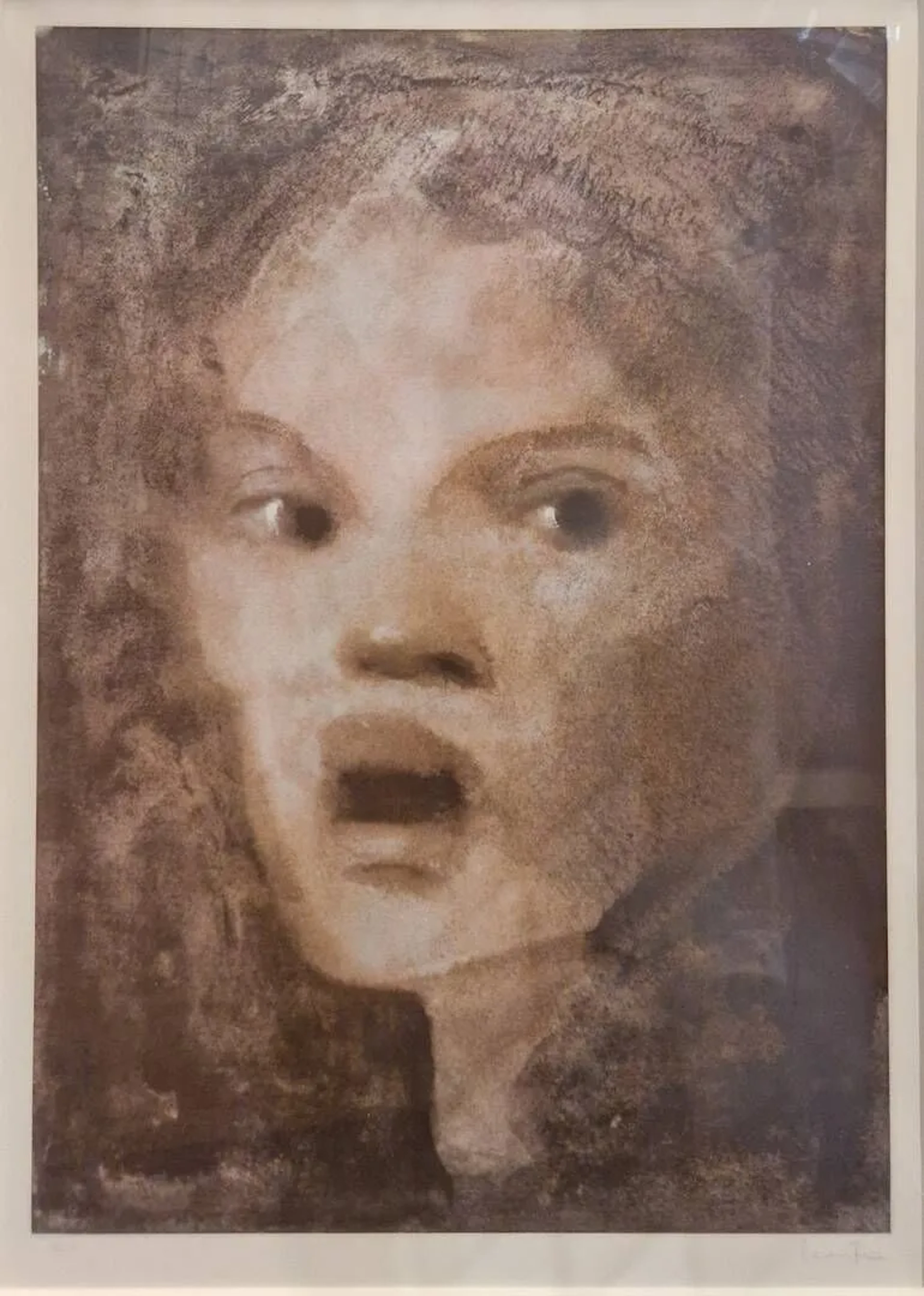 FINI Leonor (1907-1996) Portrait II, 1970 Lithographie en couleurs, 83/150, signée en bas à droite quelques rousseurs 61 x 48 cm la surprise Lithographie en couleurs, Ea, signée en bas à droite 59 x 41 cm
