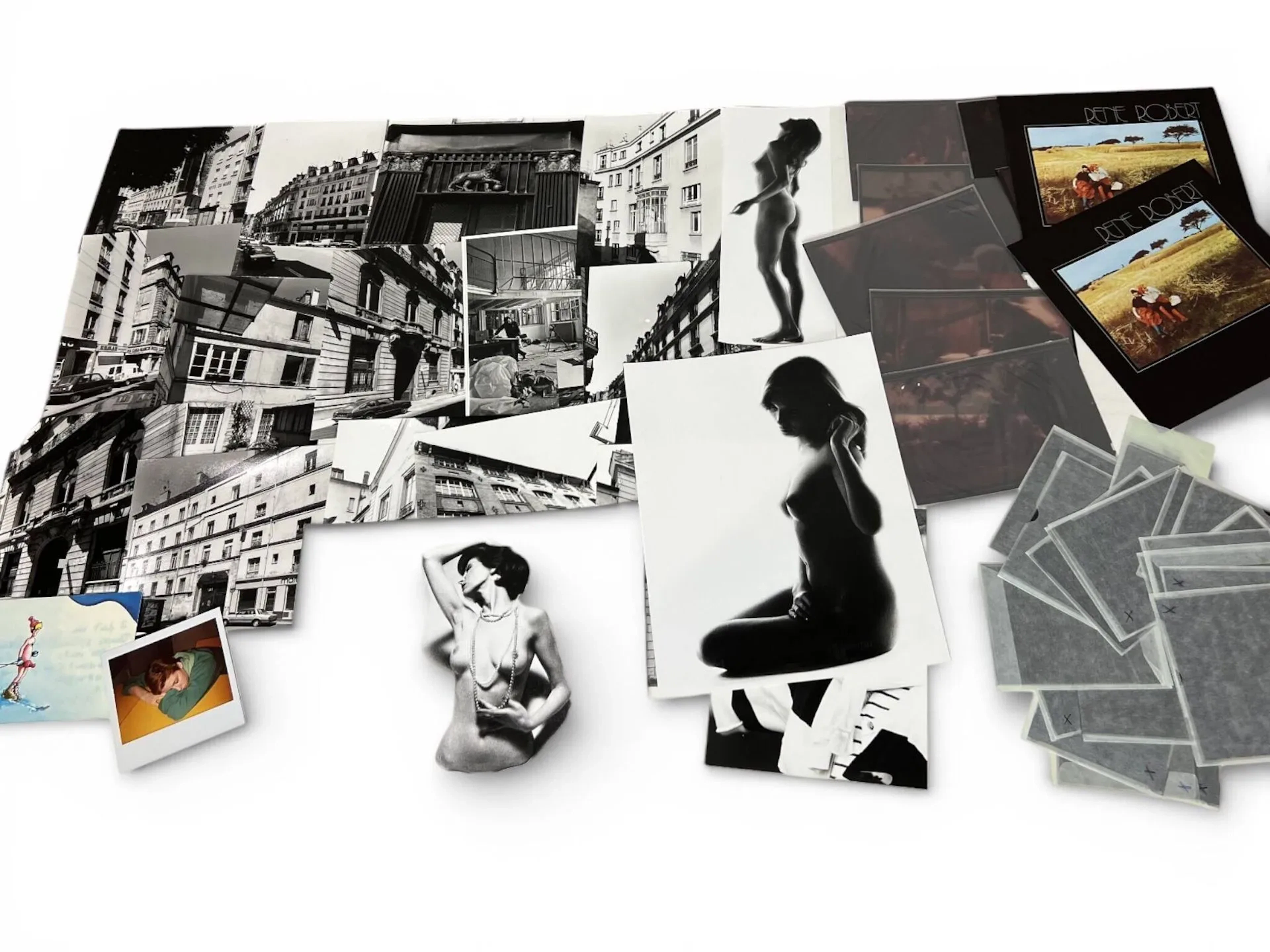 René ROBERT (1936-2022). Erotic photographs, erotica, nude w - Lot 117