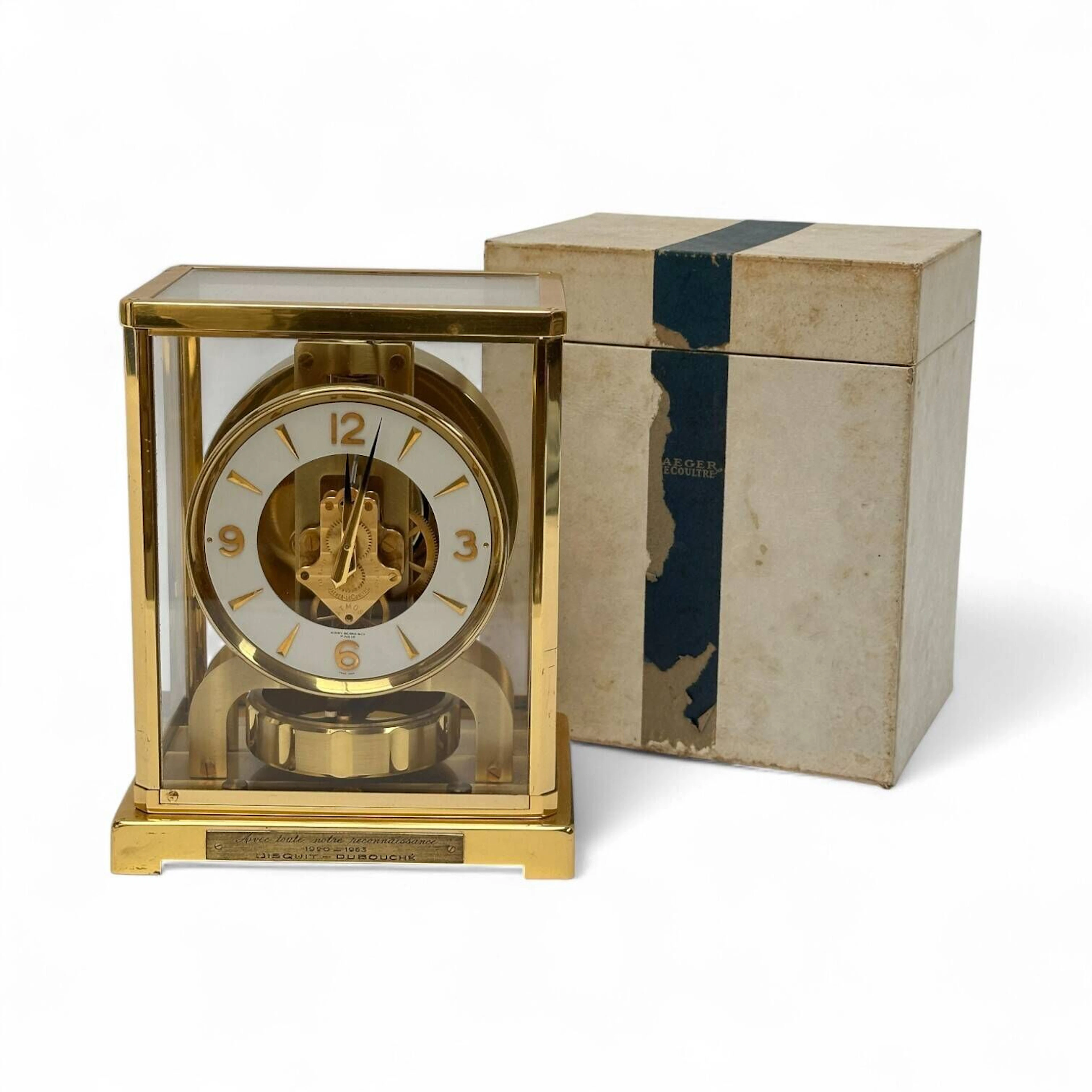 JAEGER-LECOULTRE ATMOS distributed by KIRBY BEARD & Co - Lot 191