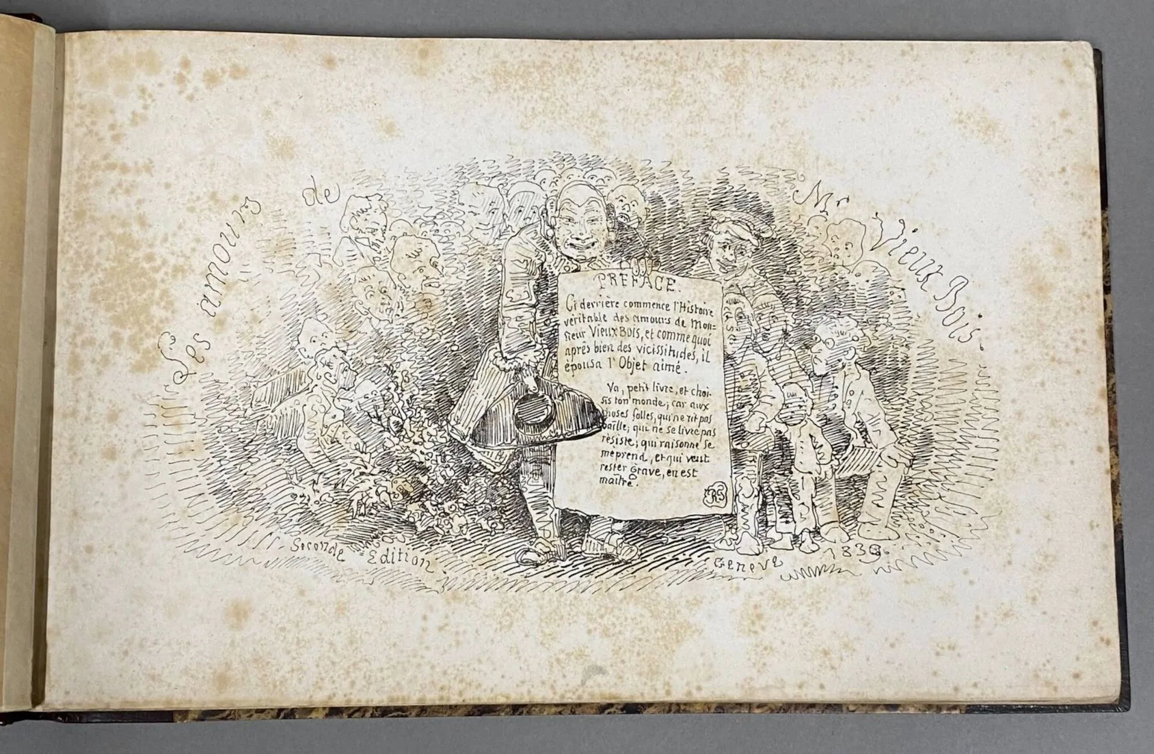 Les Amours de Monsieur Vieuxbois. Genève, 1839. - Lot 493