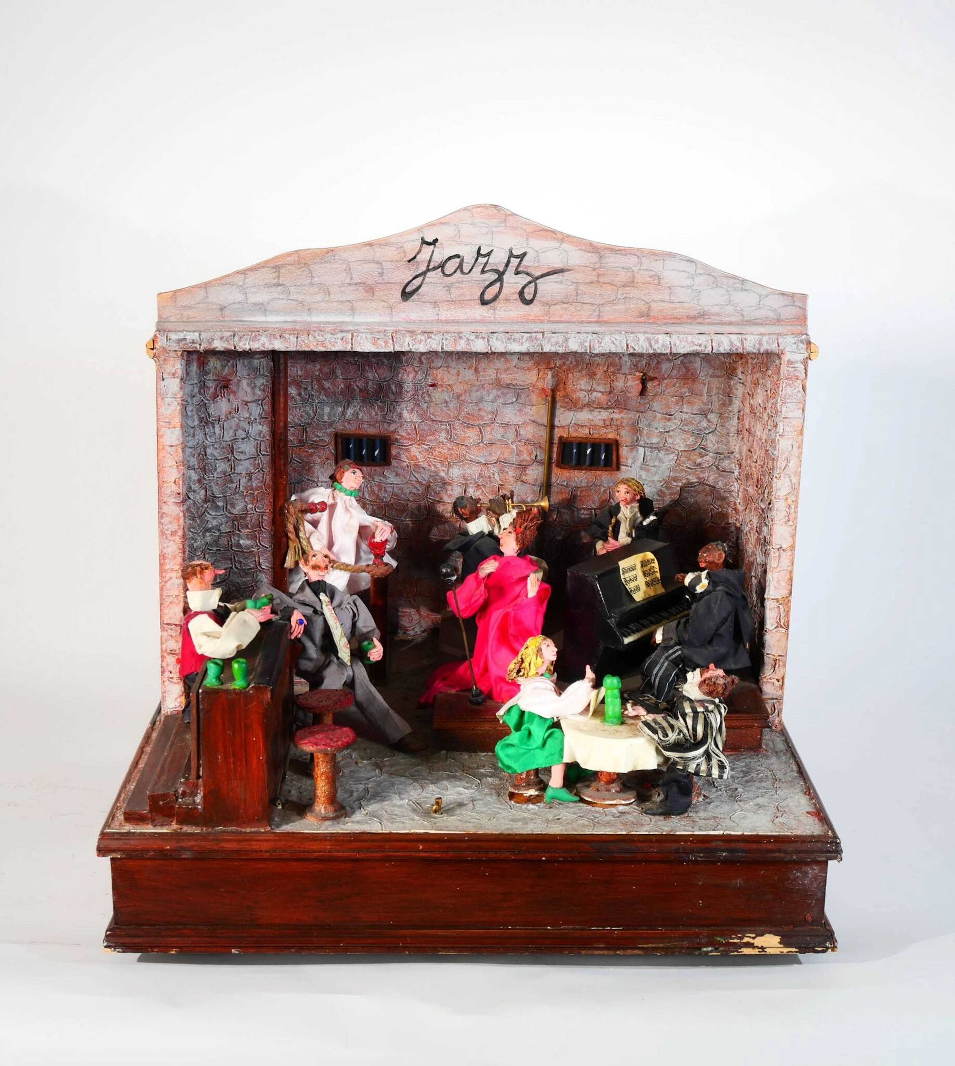 Large musical automaton with a jazz band theme - Lot 172