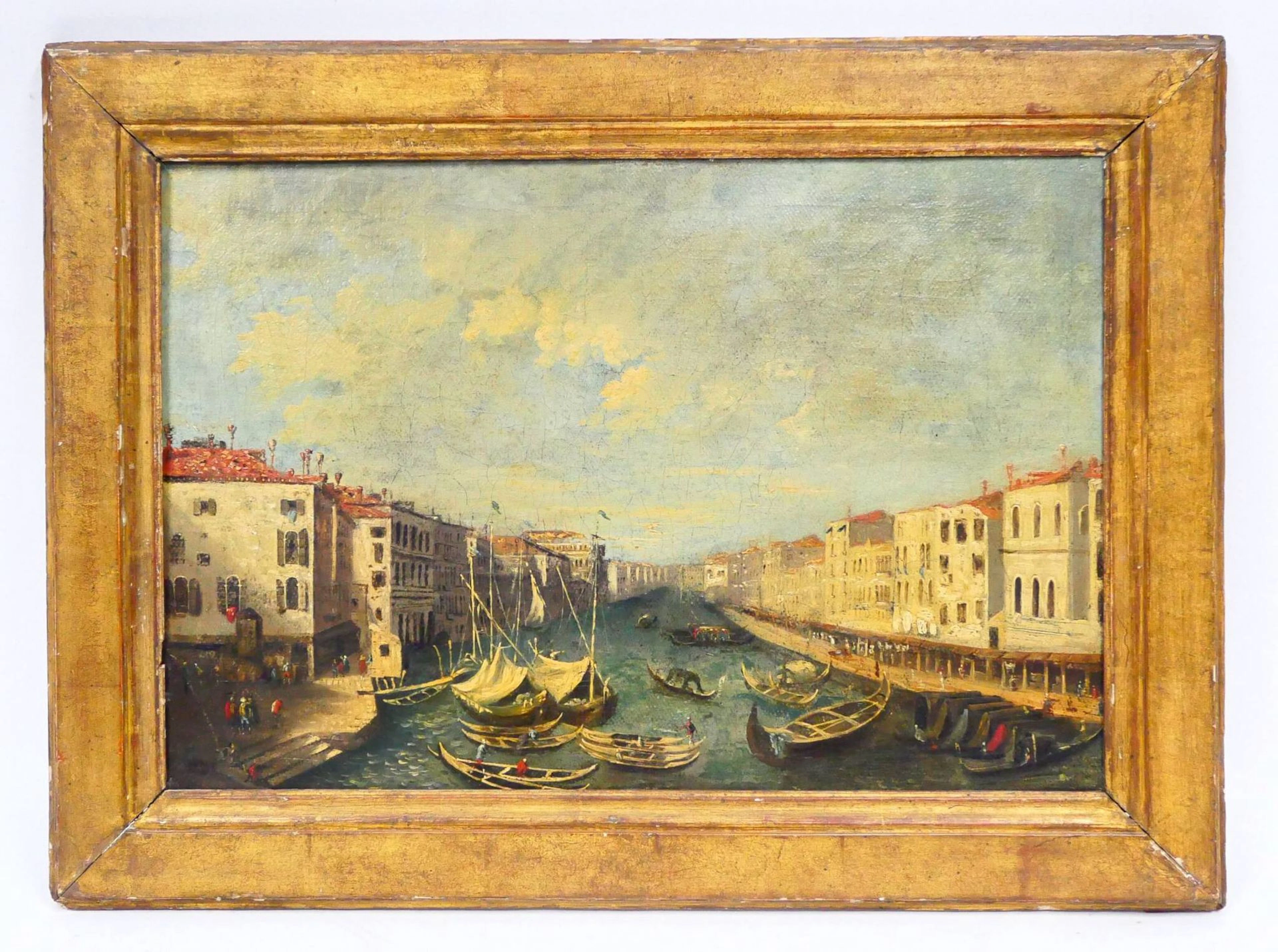 19th-century Italian school, follower of Canaletto - Lot 253