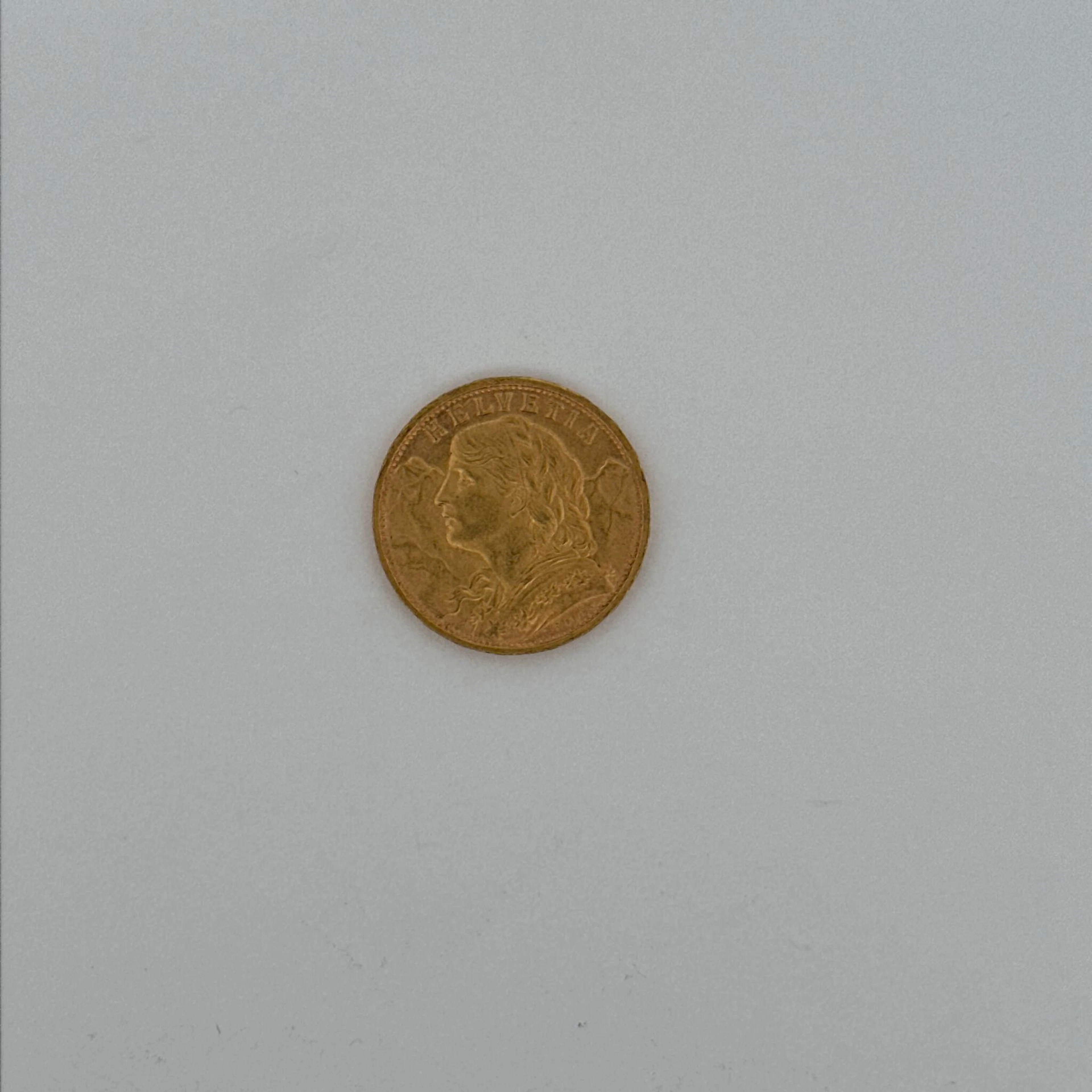 SWITZERLAND, 20-franc gold coin, 1935 - Lot 70