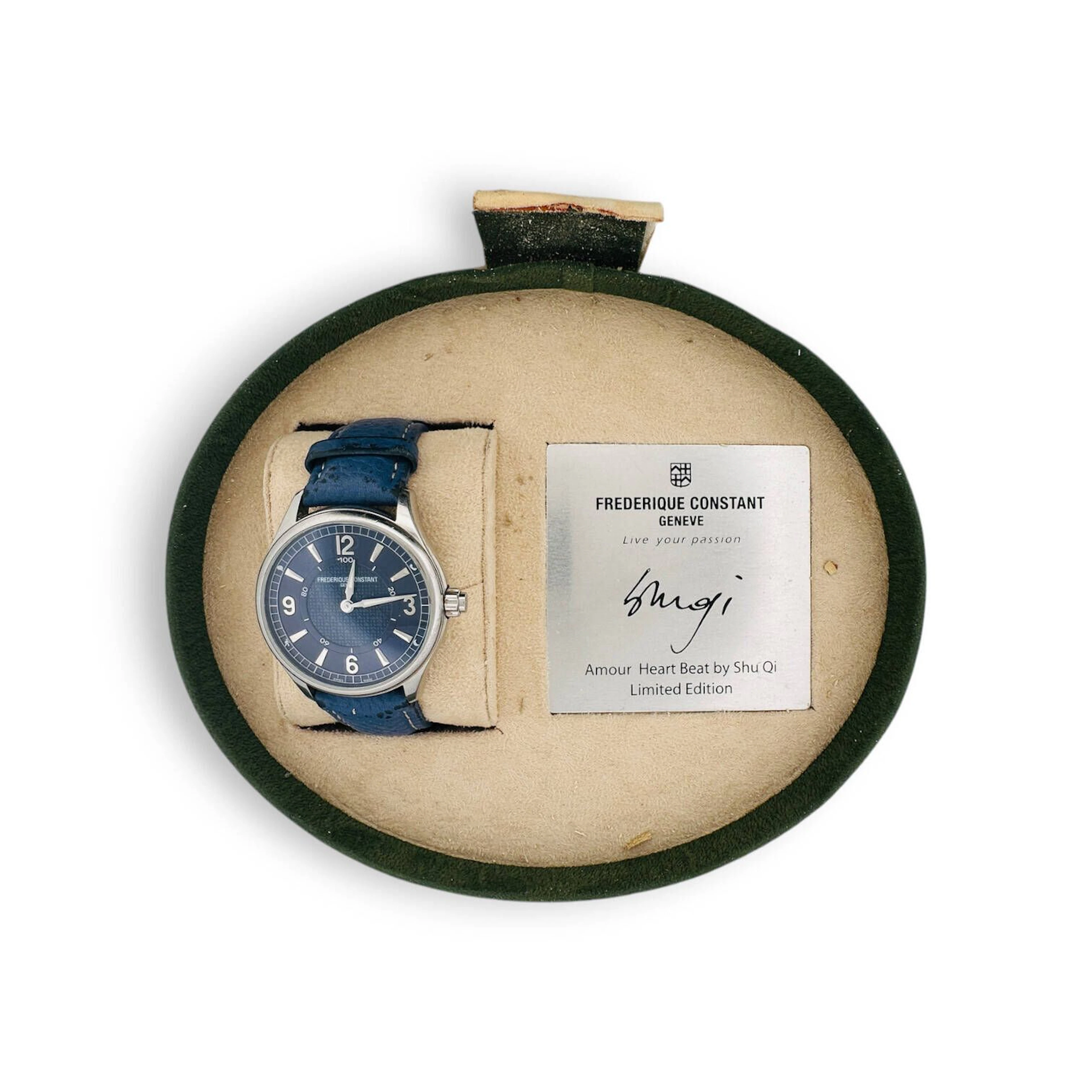 FREDERIQUE CONSTANT Amour Heart Beat by Shu Qi - Lot 10