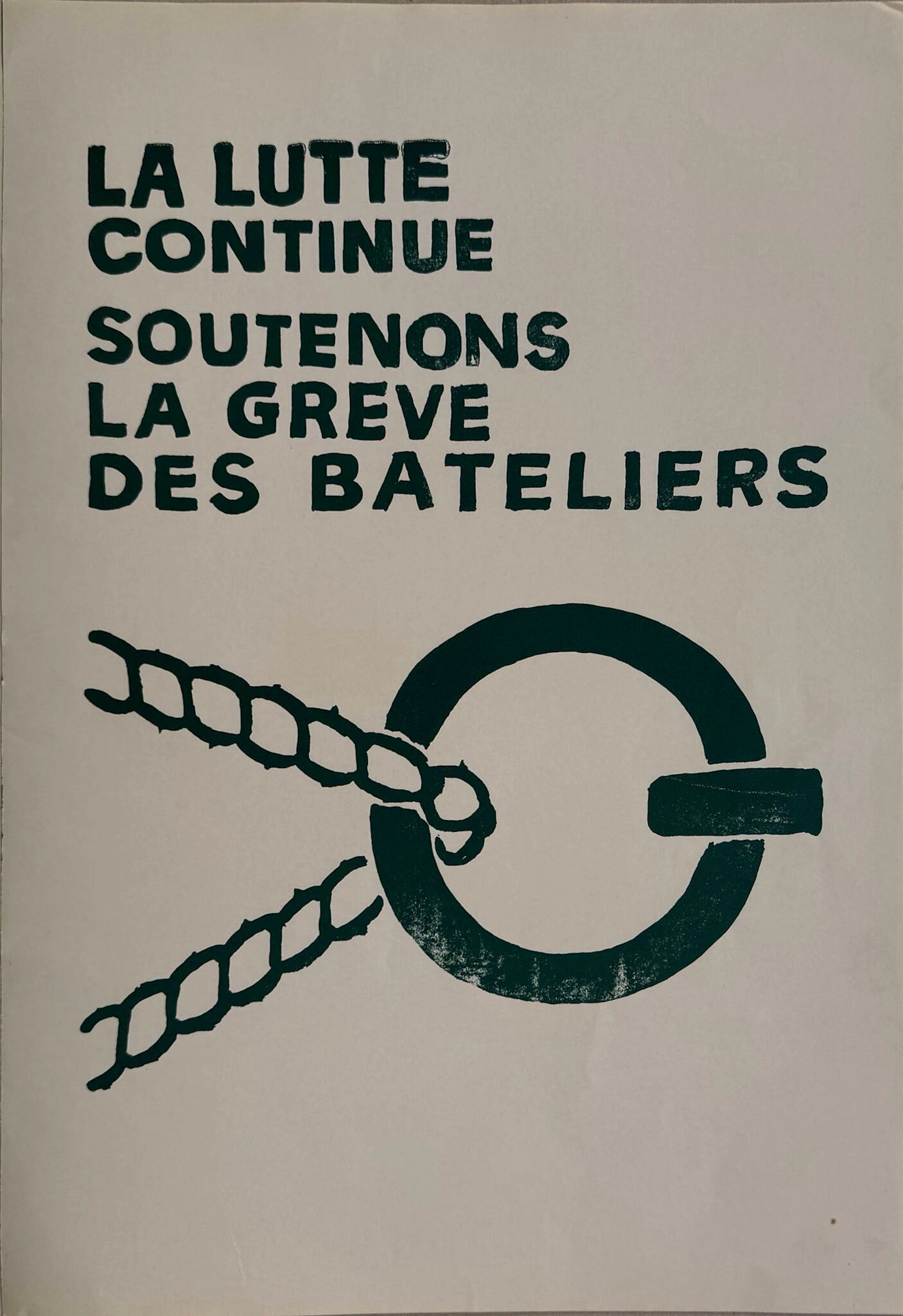 MAY '68 - POSTER - Lot 75