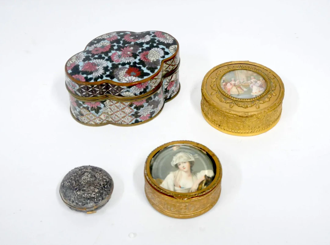 Set of 4 boxes - Lot 4