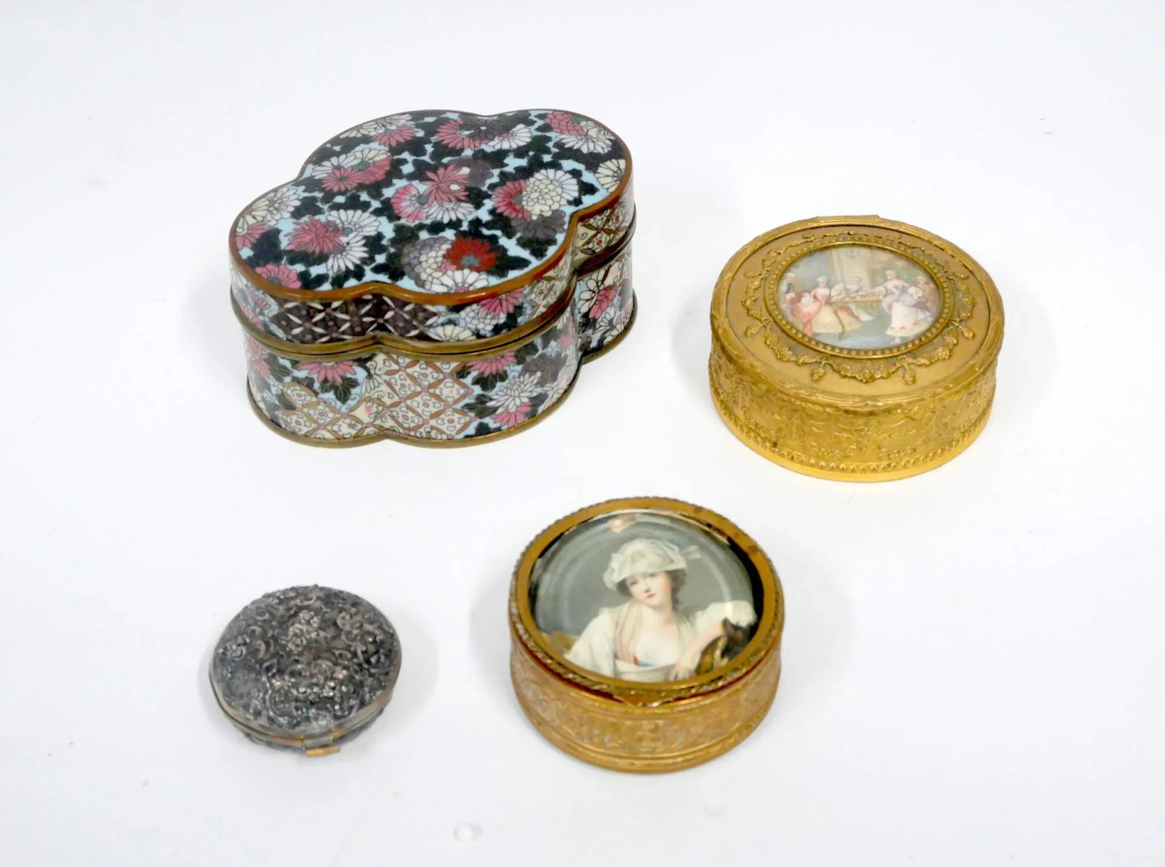 Set of 4 boxes - Lot 4