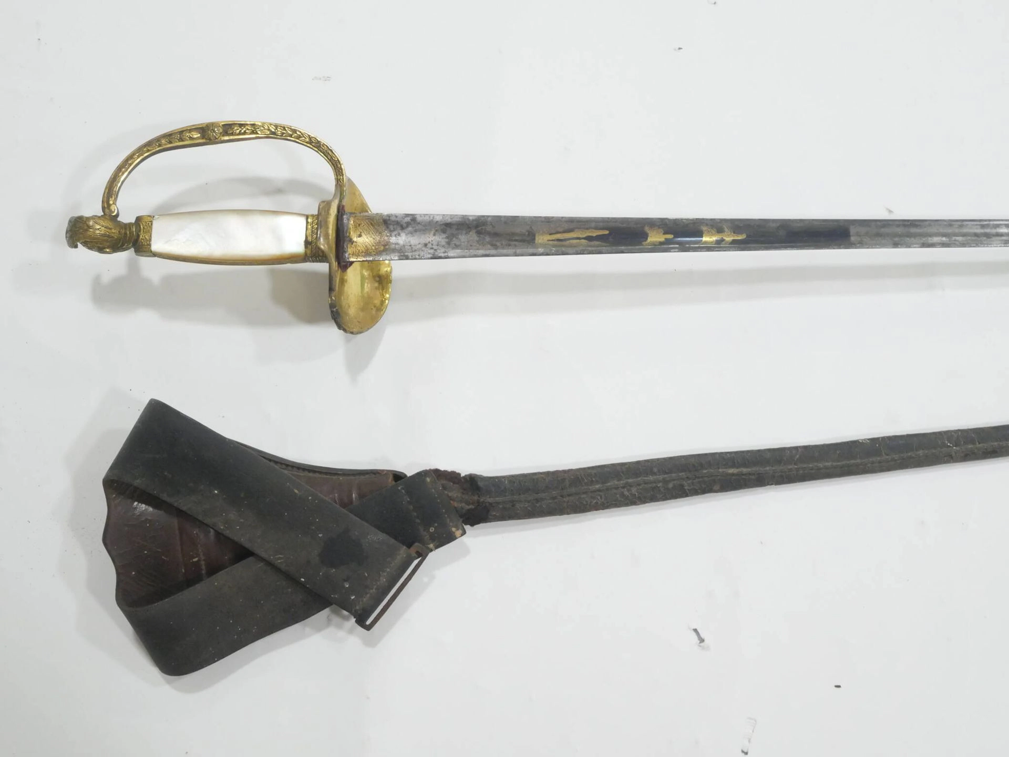 Senior Officer’s Sword, Restoration Period. - Lot 631