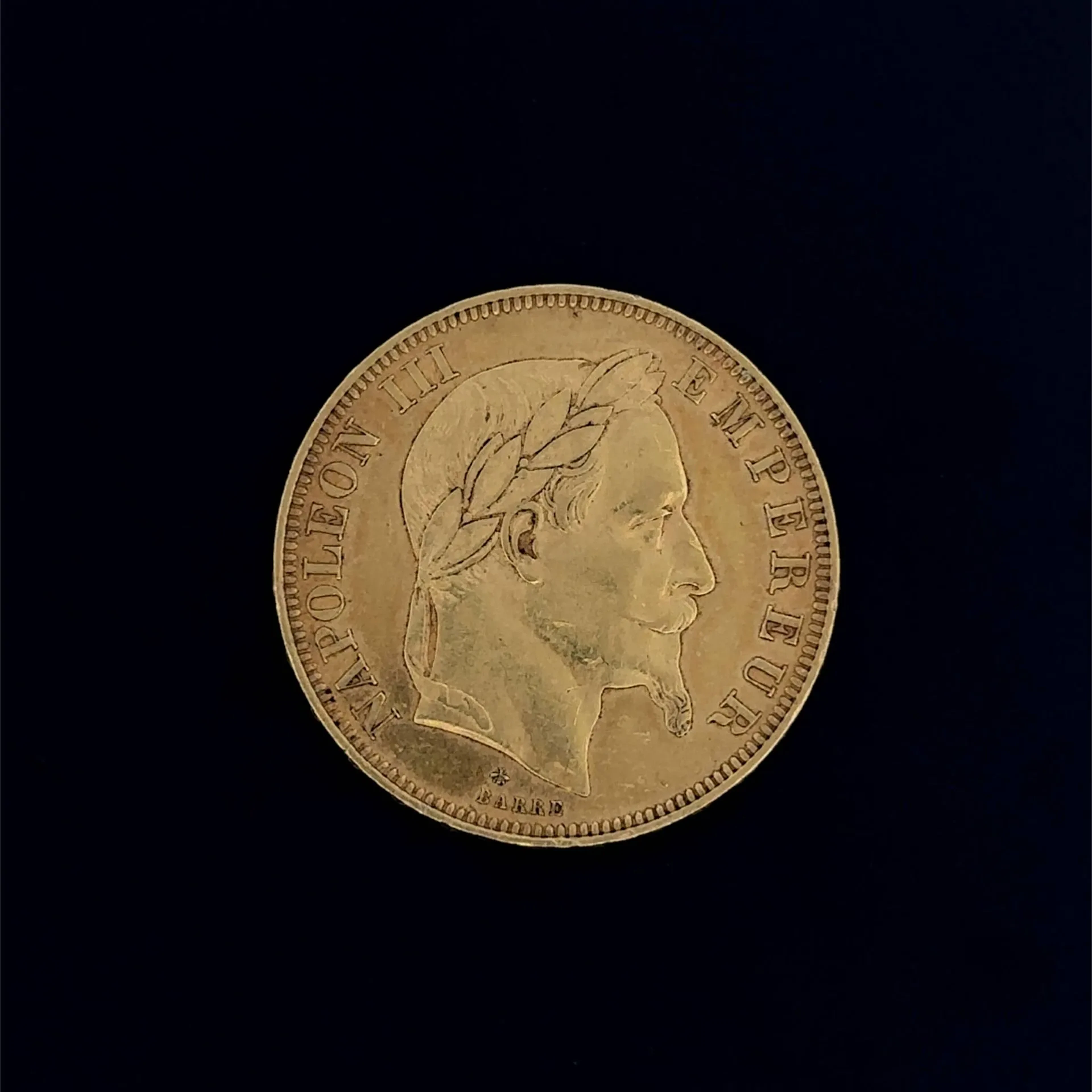 Napoleon III - 50 francs, 1866, A "Lauré" - Lot 137