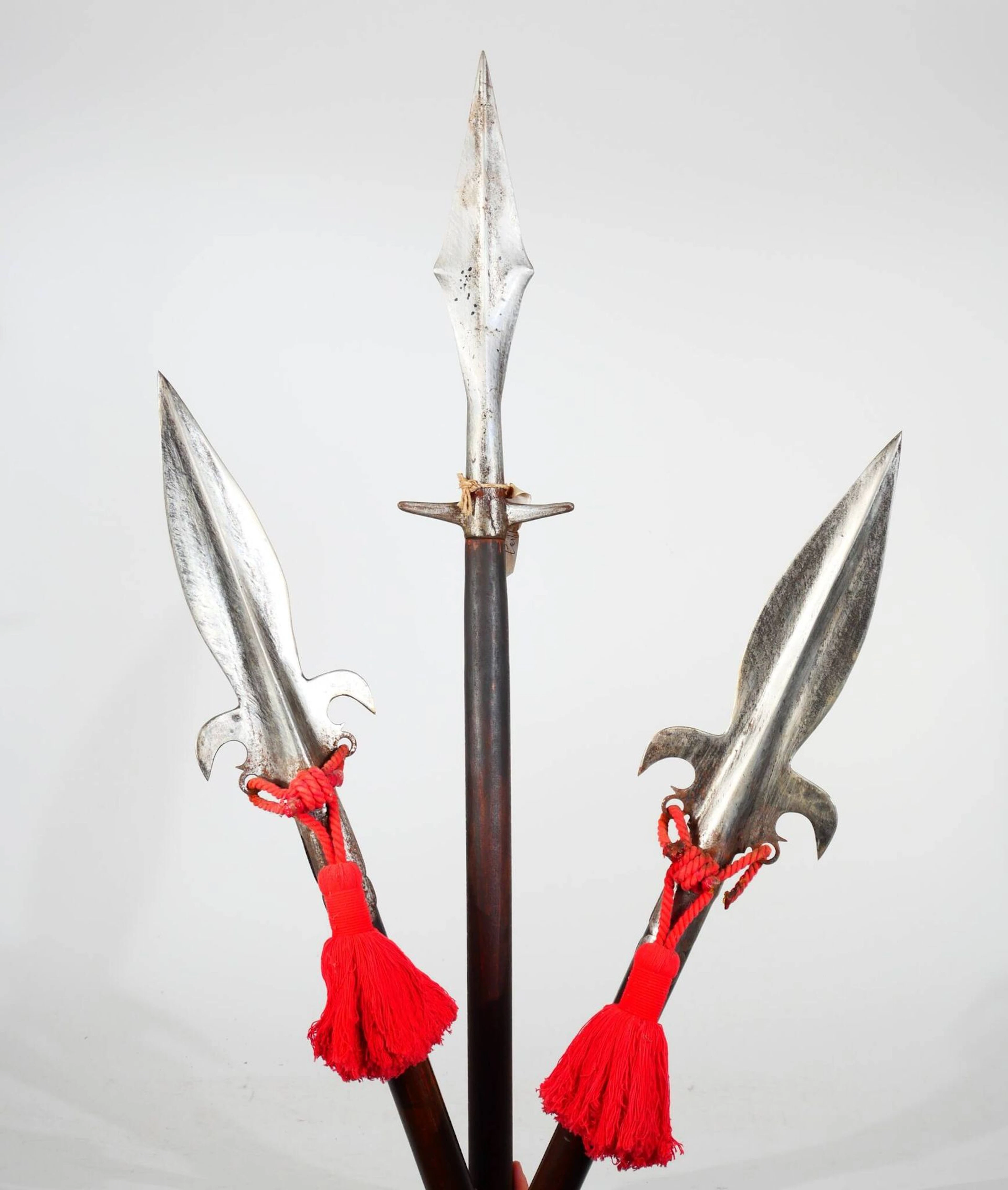 Set of three polearms. - Lot 10