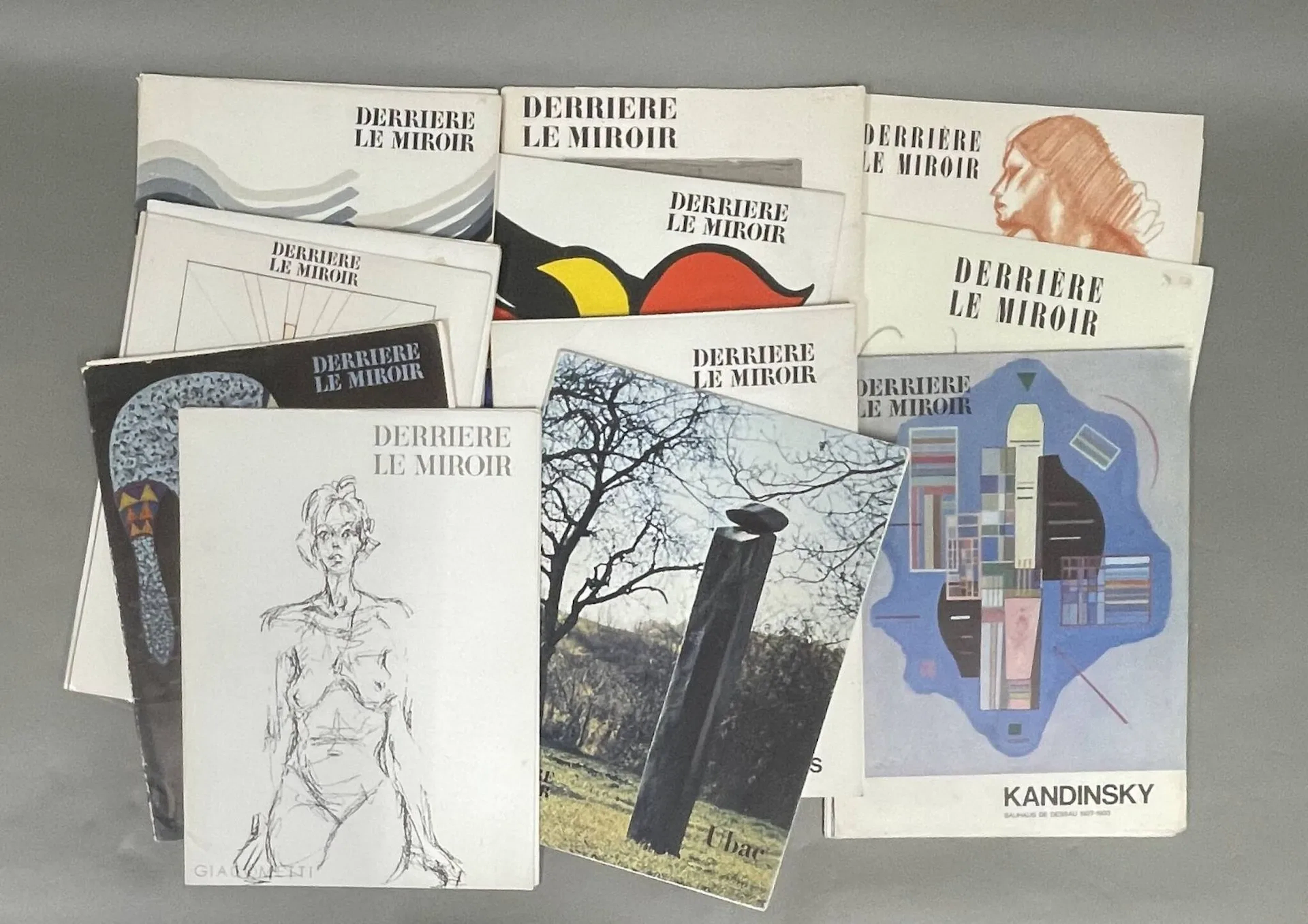 [BEHIND THE MIRROR]. Set of 12 volumes including Miro, Calde - Lot 198