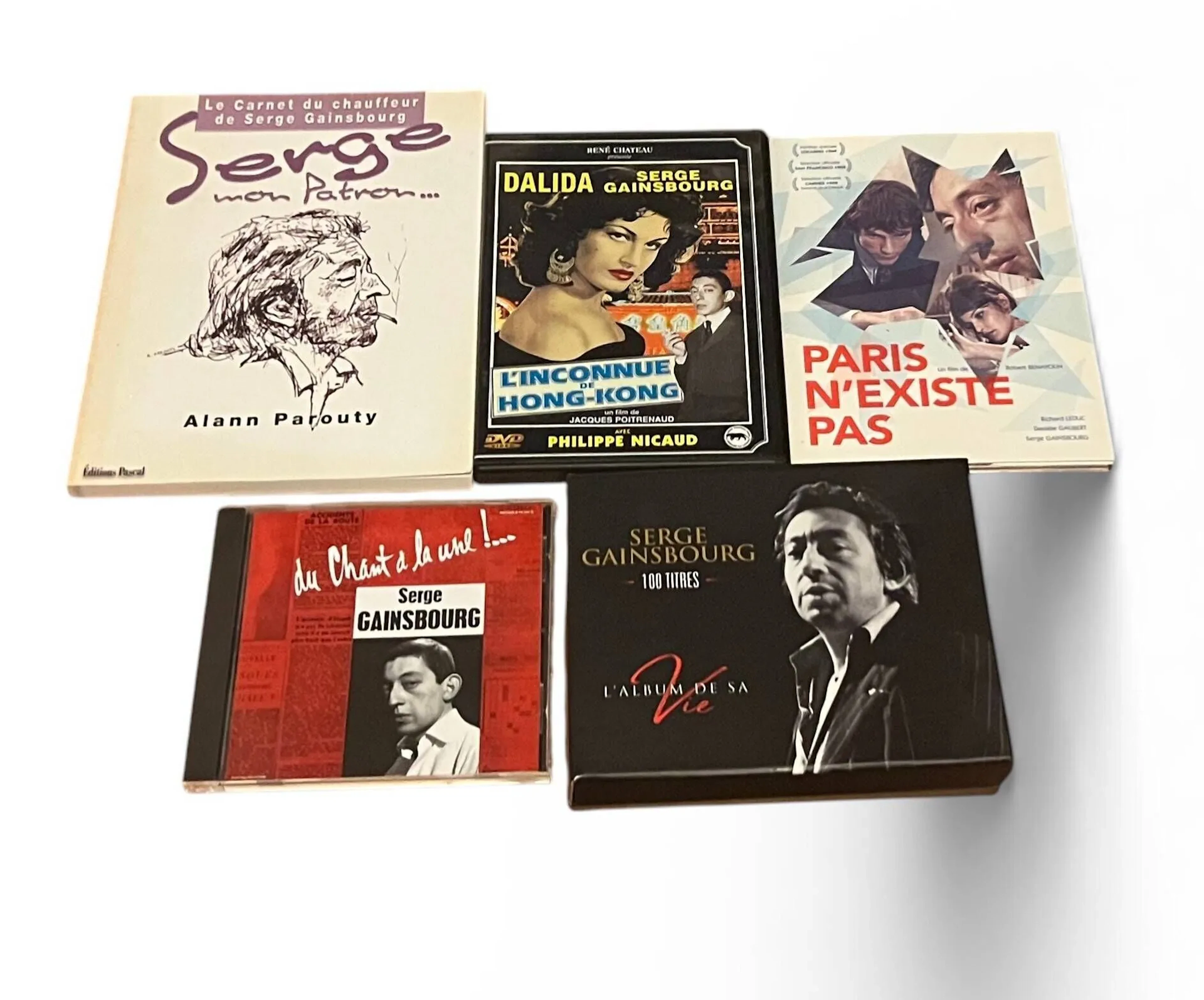 [BOOKS - DVD - CD] - SERGE GAINSBOURG - Lot 1457