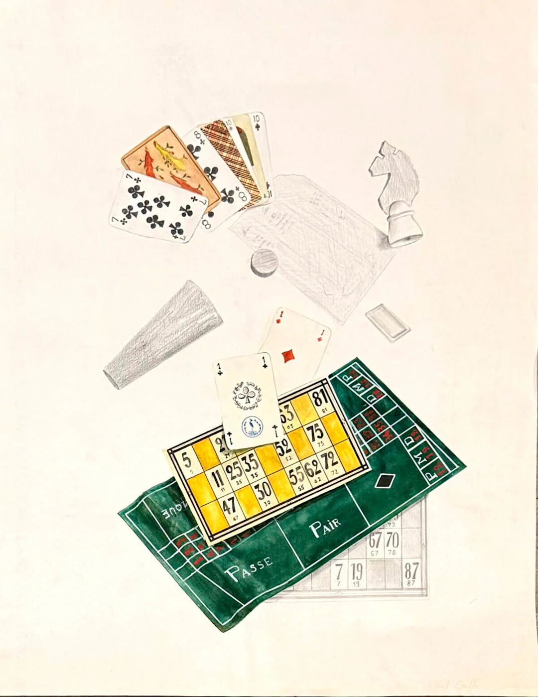 GUFFON Roland - [XX-XXI] - Drawing - Lot 780