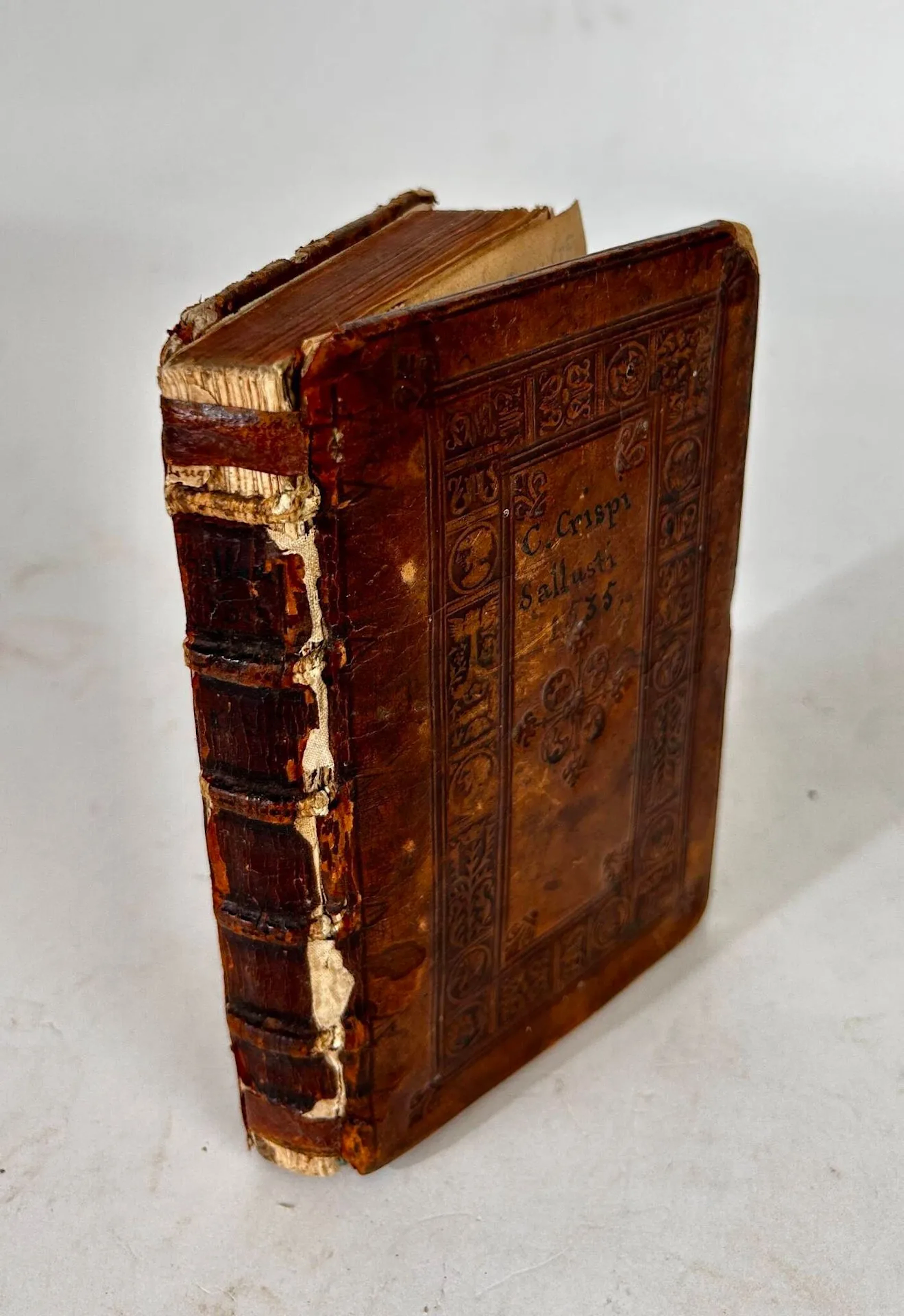 SALLUSTE. De L. Sergii Catilinae conjuratione. Lyon, Gryphe, - Lot 124