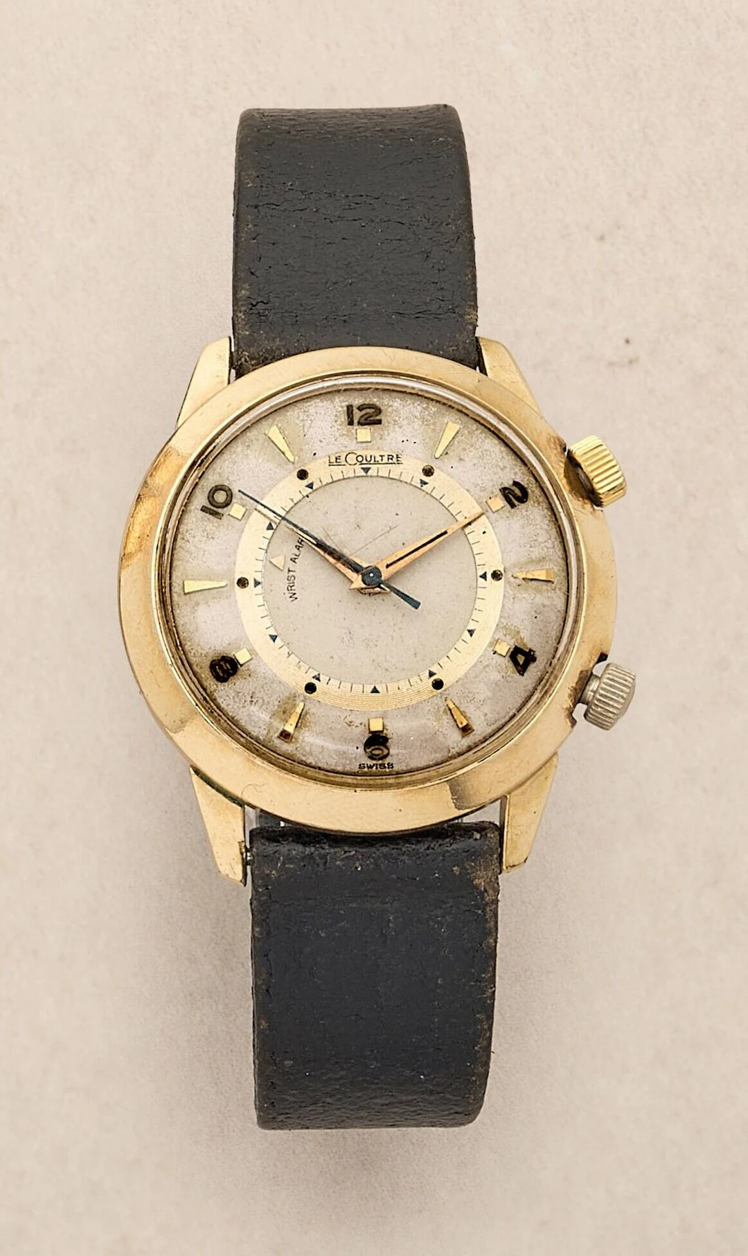 LECOULTRE WRIST ALARM PRE-“MEMOVOX” - Lot 148