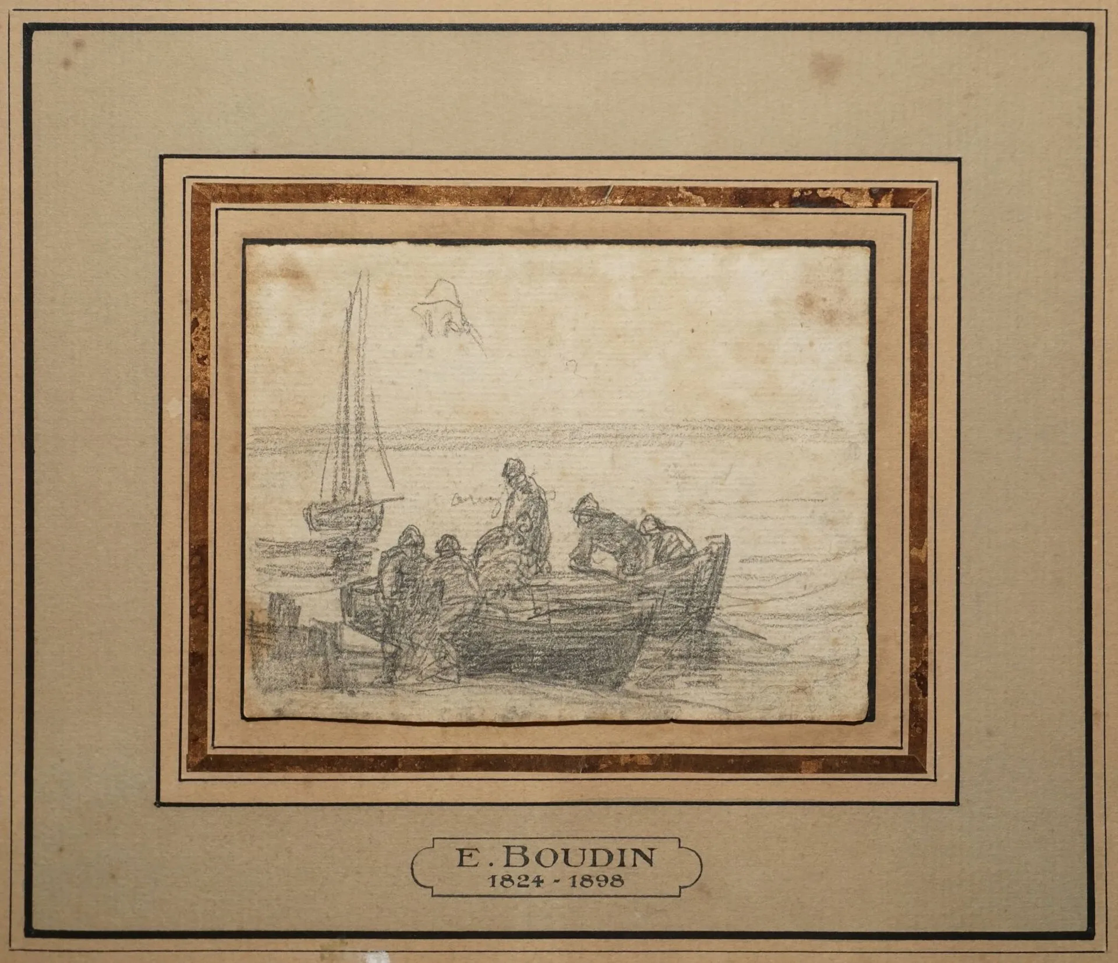 BOUDIN Eugène, 1824-1898, - Lot 237