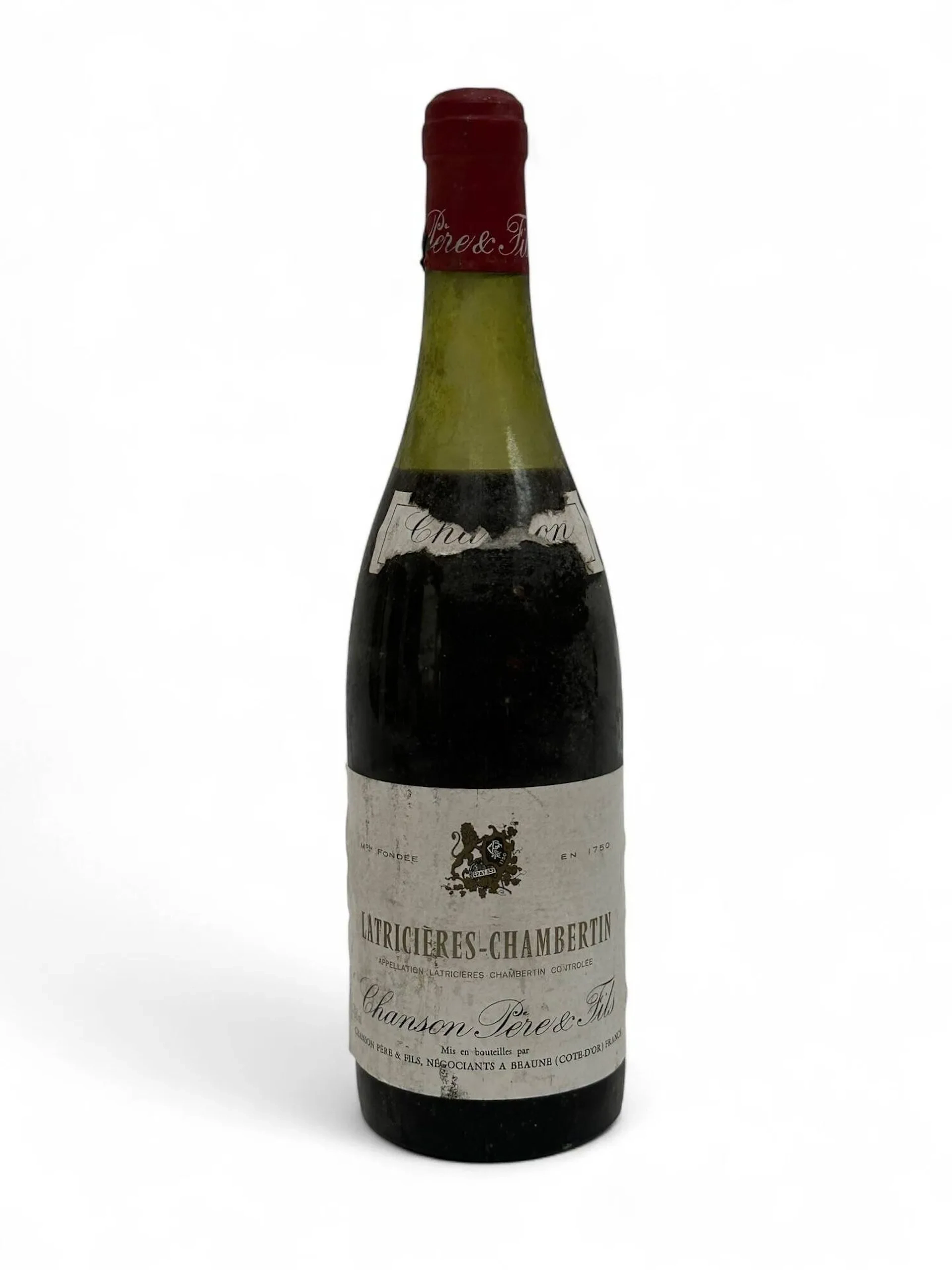 1 Bottle LATRICIÈRES CHAMBERTIN Grand cru - CHANSON Père &am - Lot 172