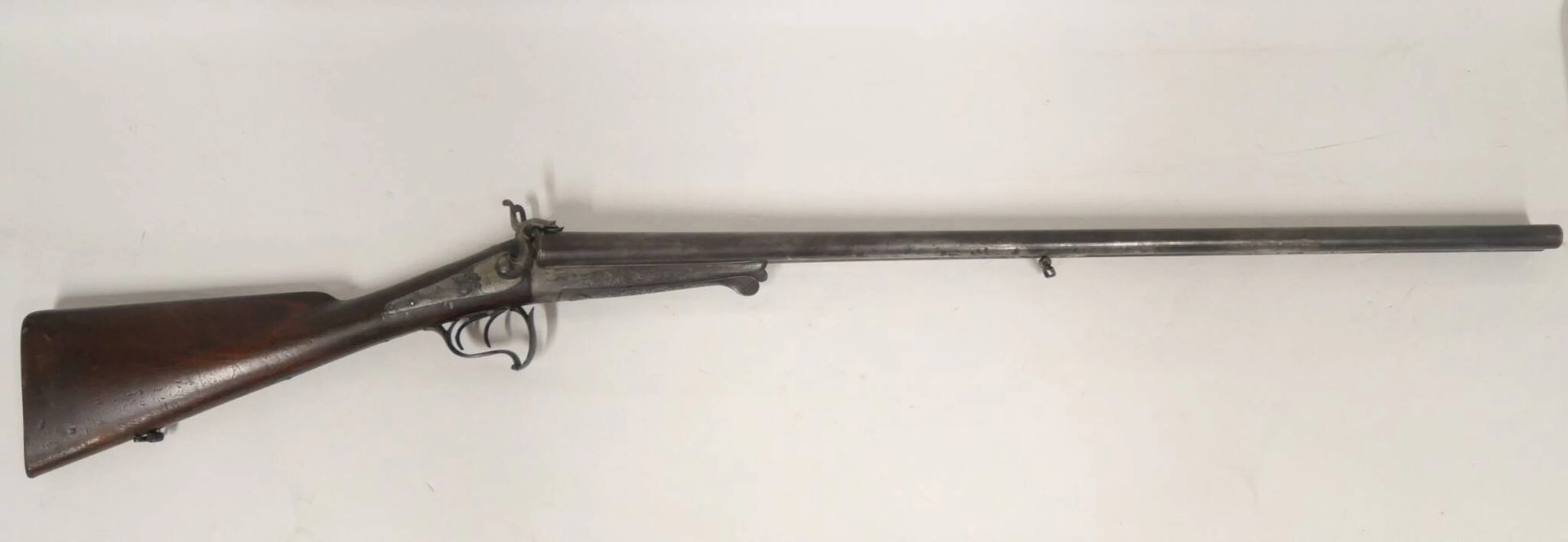 Hunting shotgun for pin-fire ammunition. - Lot 2