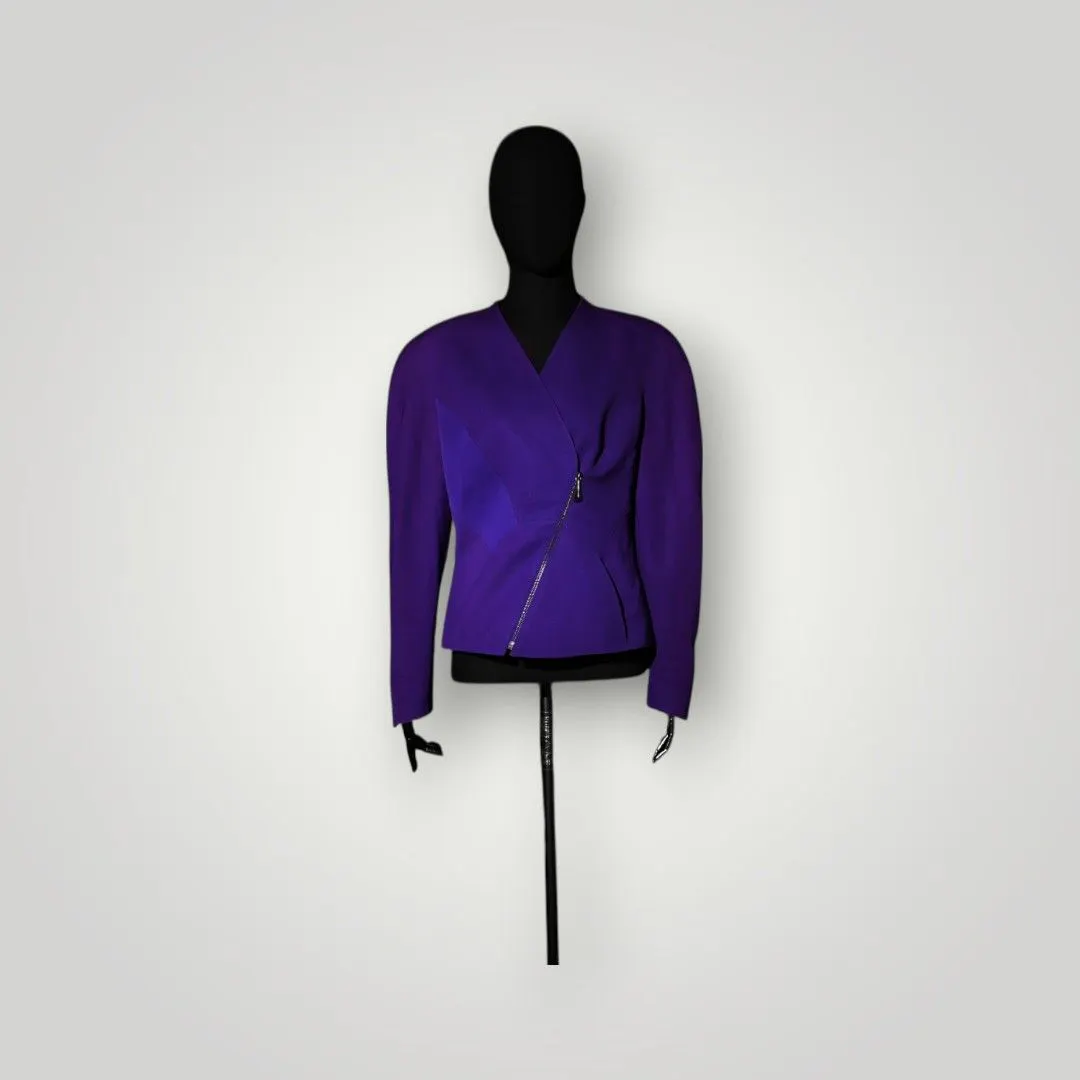 Robe Vintage Thierry Mugler Bleue - Taille 40 à 44 - État Impeccable !