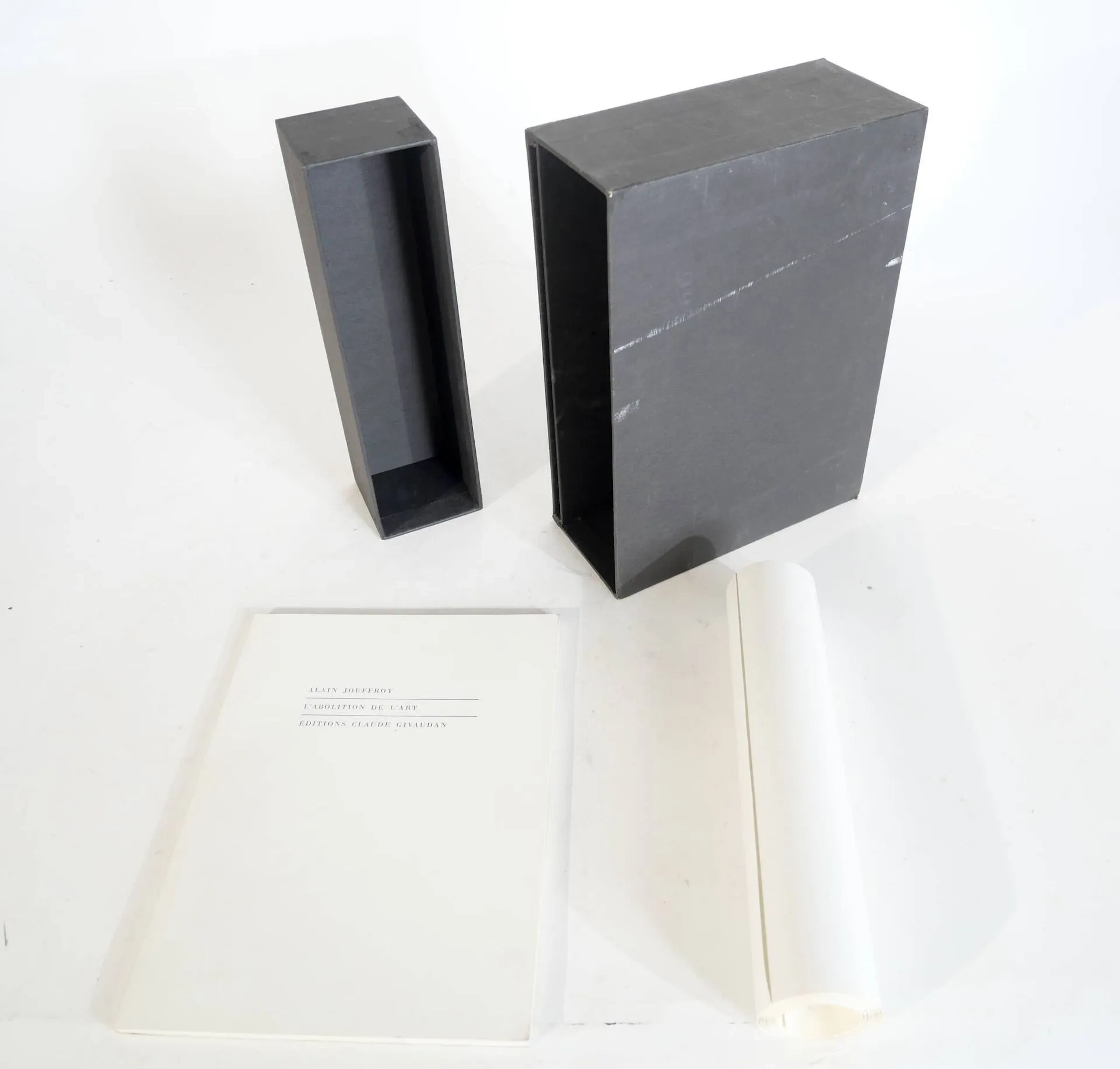 [MATTA (Roberto)]. JOUFFROY Alain. The abolition of art. Gen - Lot 144