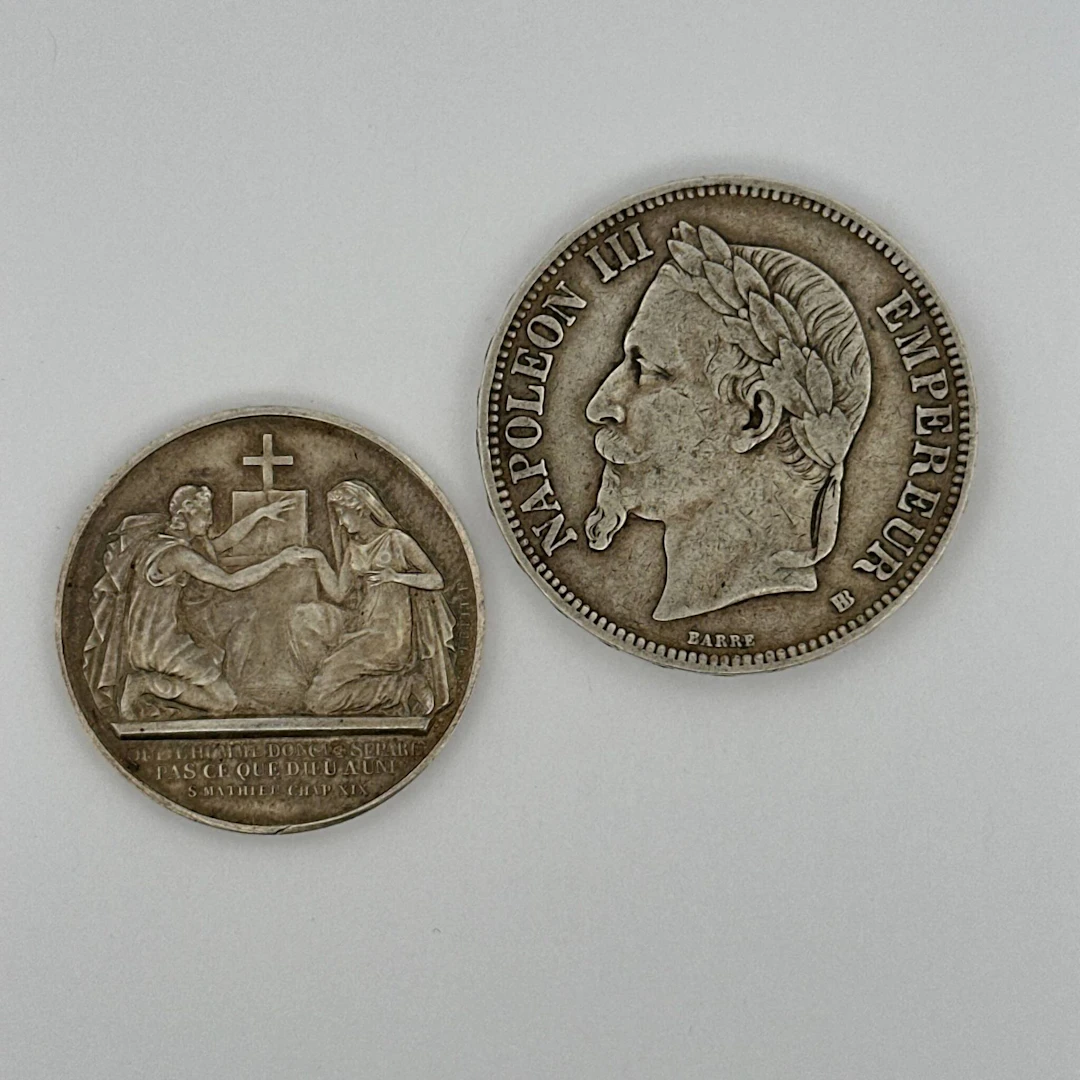 Silver lot consisting of: - Lot 51