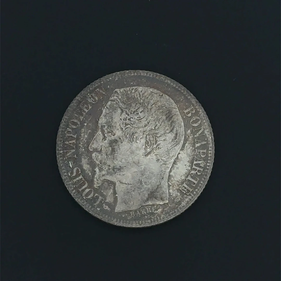 Louis Napoleon Bonaparte - Silver Franc 1852 A - Lot 55