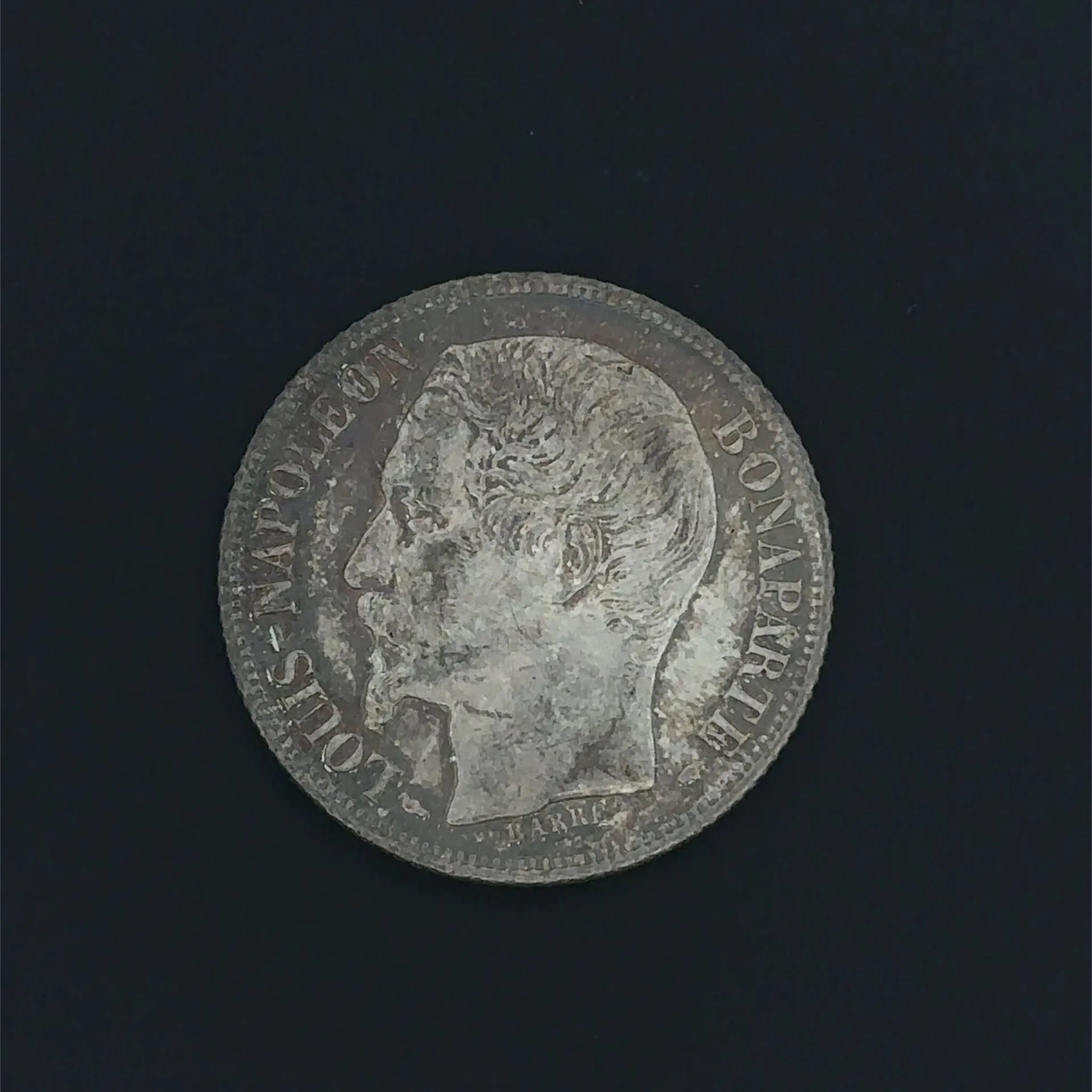 Louis Napoleon Bonaparte - Silver Franc 1852 A - Lot 55