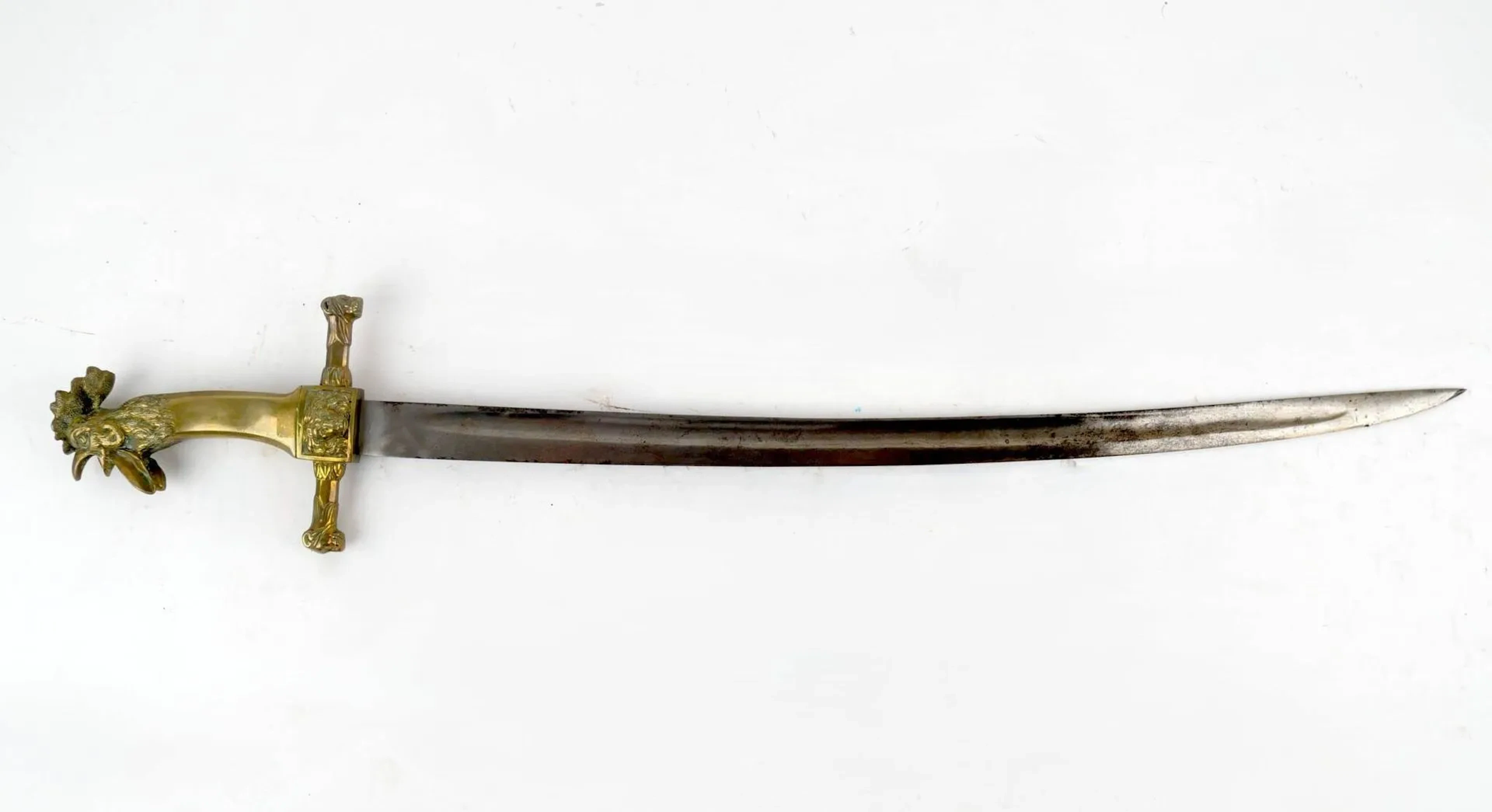Saber modeled after the Garde sapeurs or "head of column" st - Lot 49